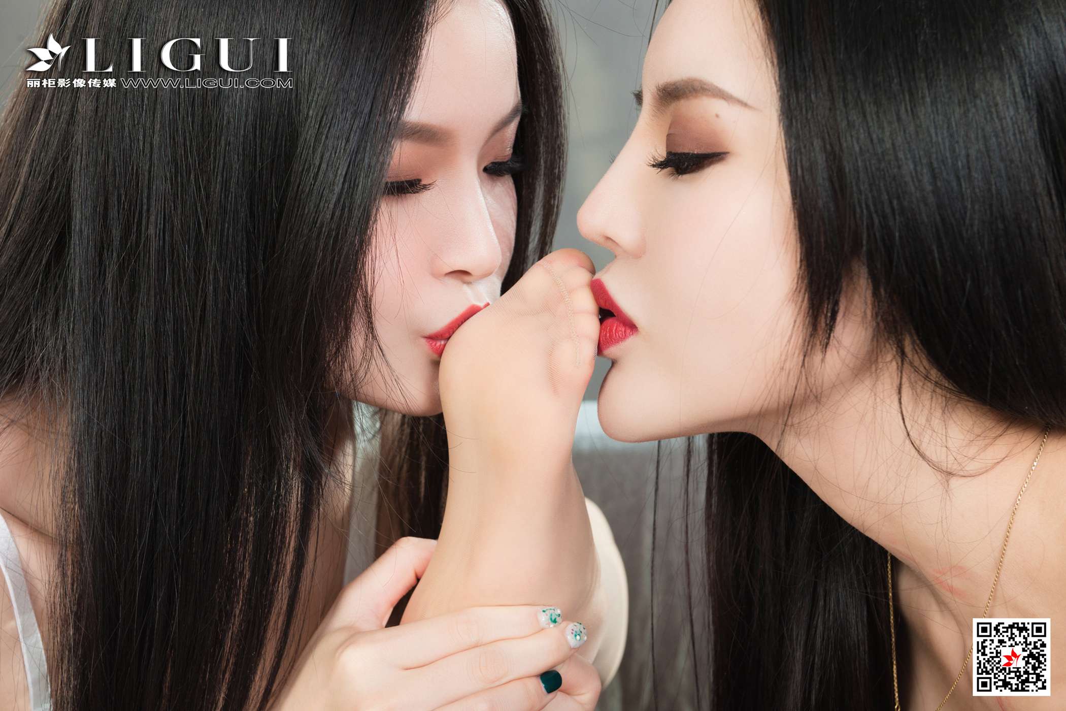 图片[18]-[Ligui丽柜]网络丽人 2021.03.26 Model《双生花-欲望香丝》凉儿&苏黎[93+1P] – 速更版-美库