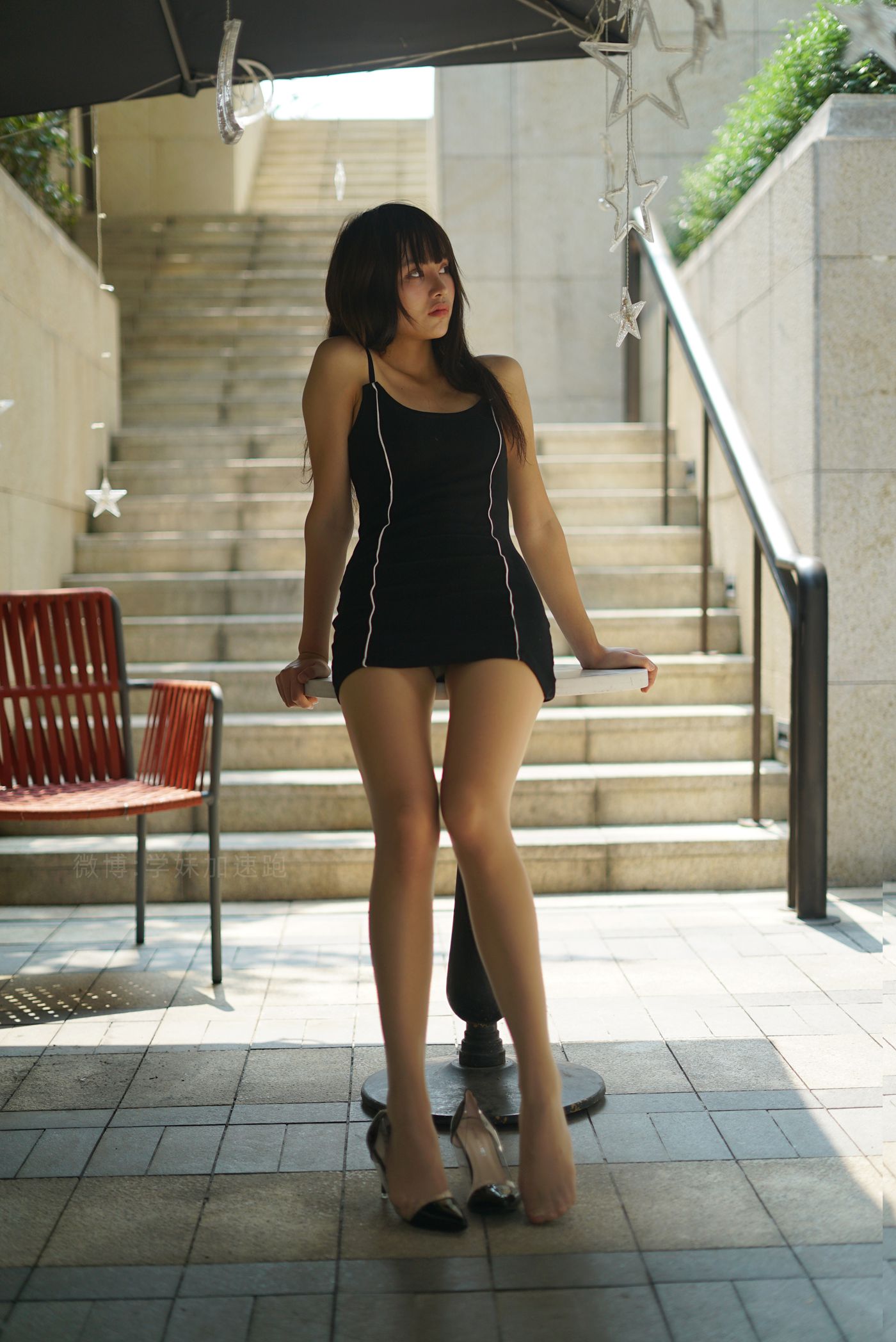 图片[36]-[学妹加速跑]XM099《光天化日下的敏儿》[94P] – 速更版-美库