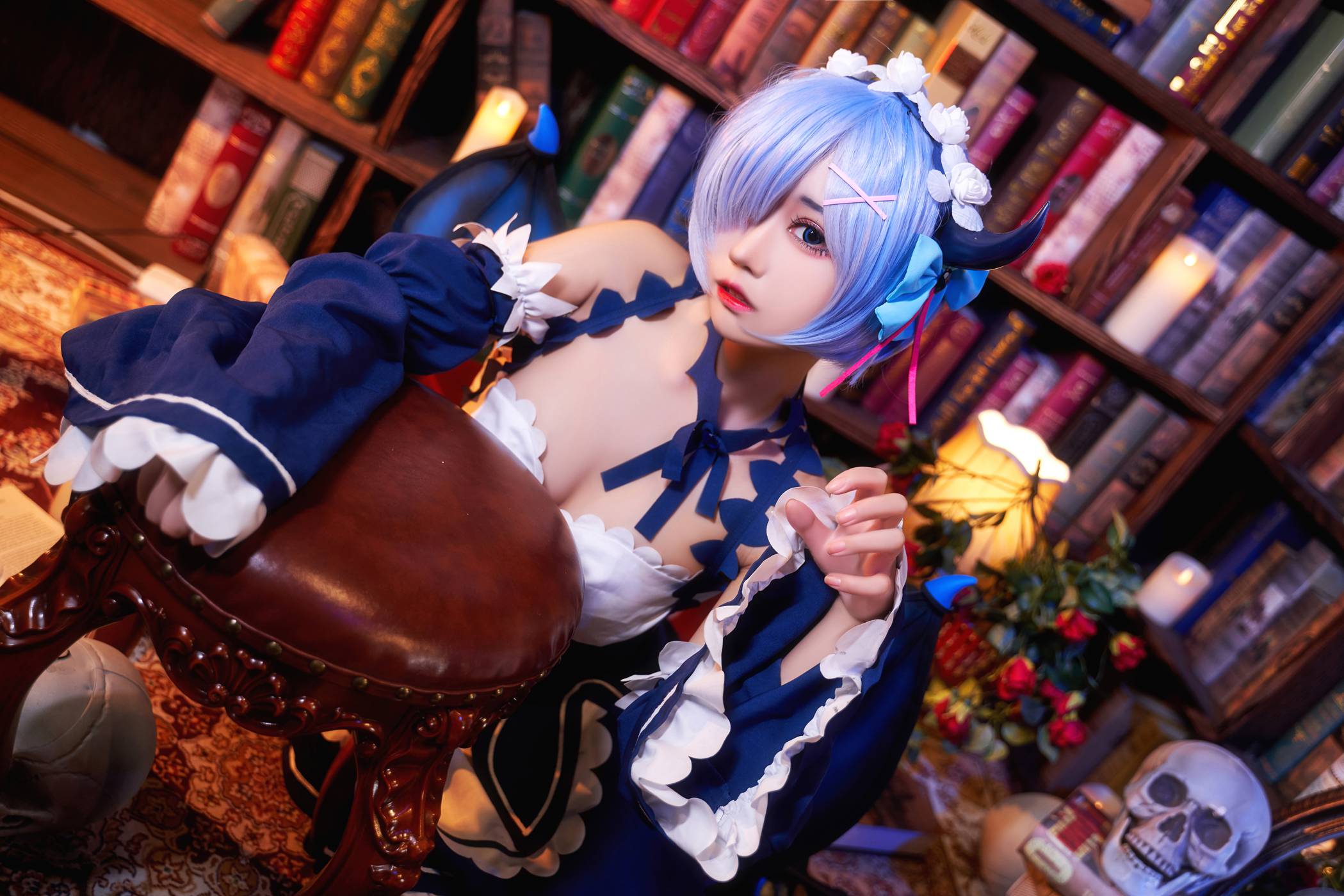 图片[18]-猫君君MaoJun – 雷姆小恶魔[23P] – 速更版-美库