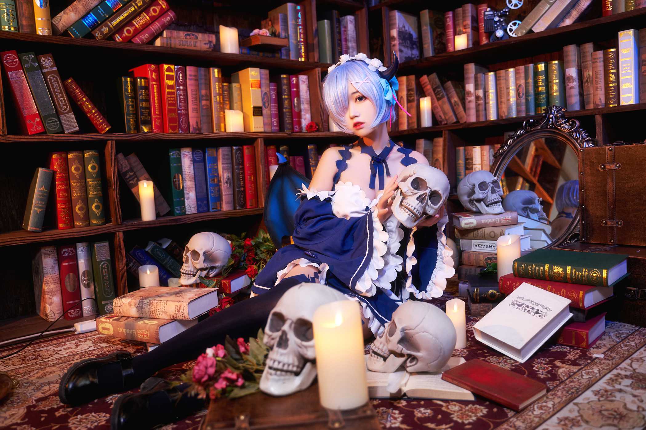 图片[20]-猫君君MaoJun – 雷姆小恶魔[23P] – 速更版-美库