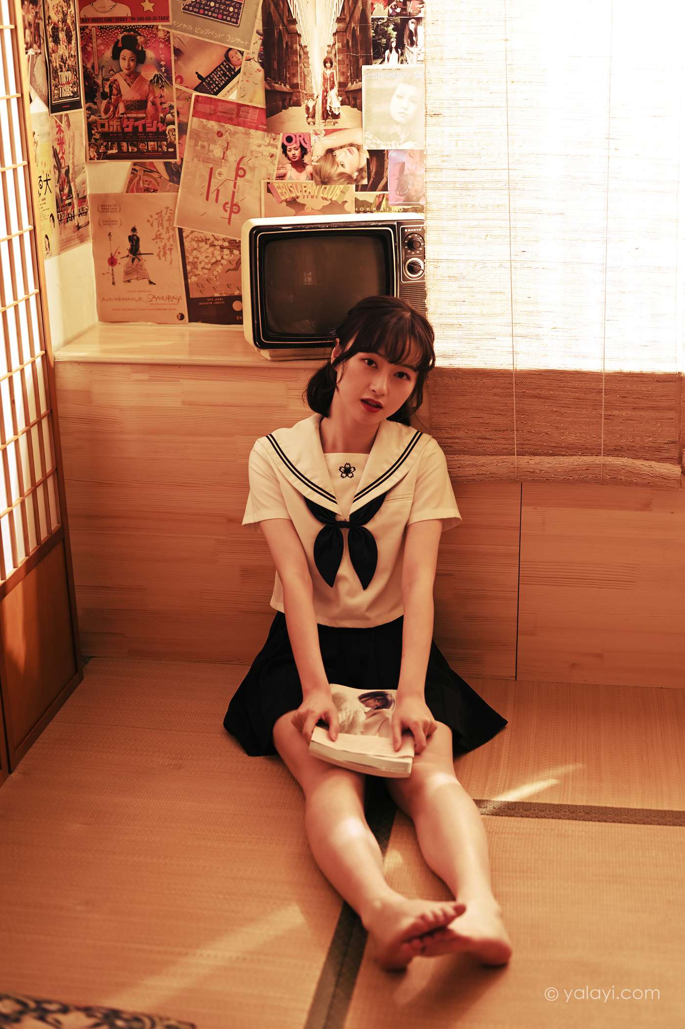 图片[17]-[YALAYI雅拉伊]2021.03.24 NO.778 优等生jk 京京[43+1P] – 速更版-美库