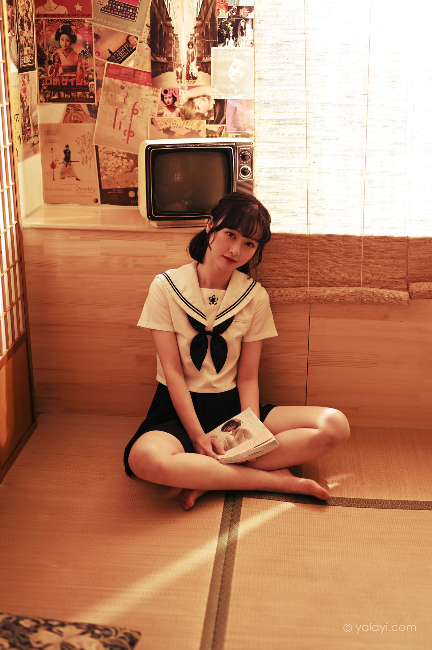 图片[18]-[YALAYI雅拉伊]2021.03.24 NO.778 优等生jk 京京[43+1P] – 速更版-美库