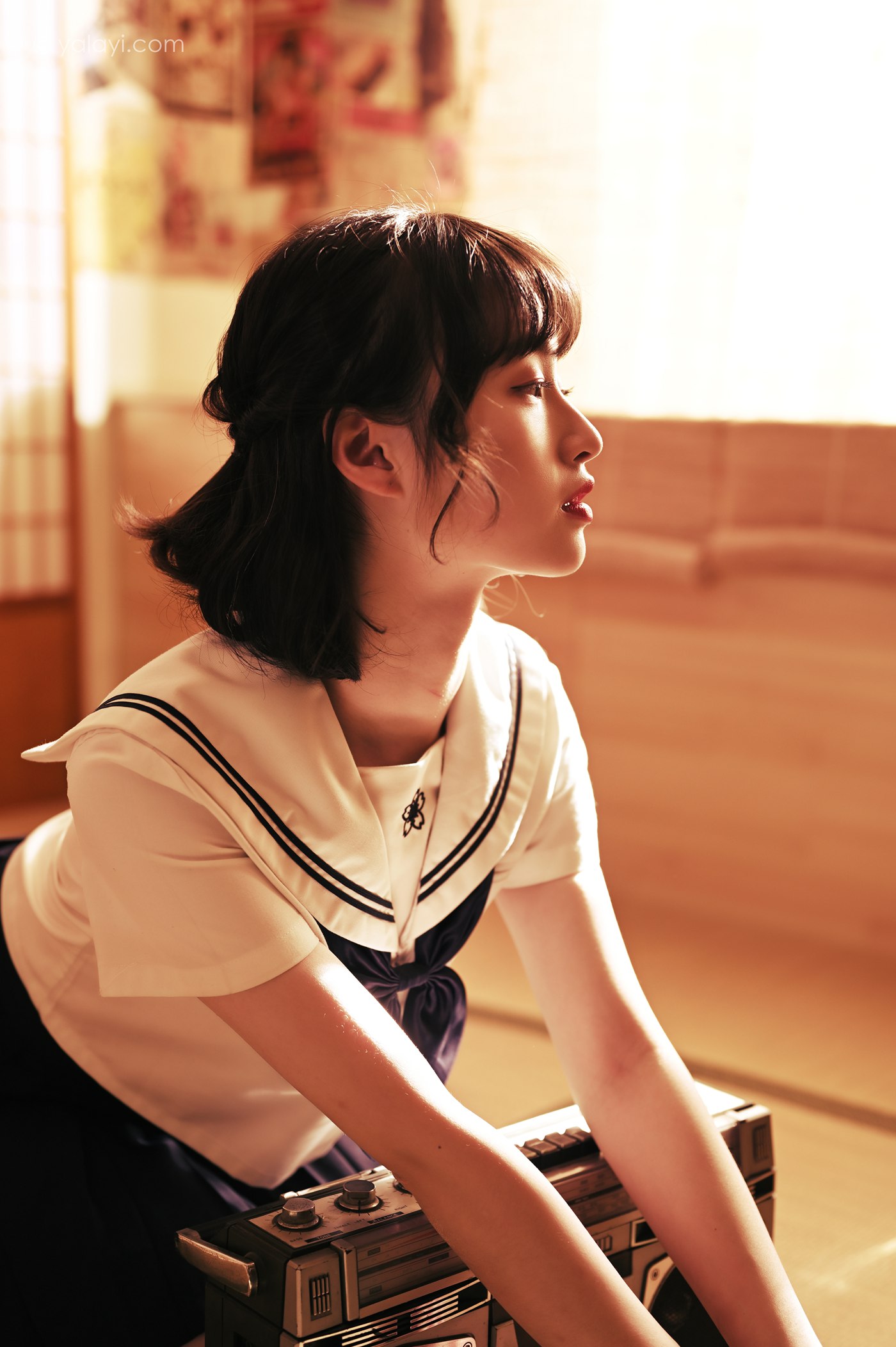 图片[23]-[YALAYI雅拉伊]2021.03.24 NO.778 优等生jk 京京[43+1P] – 速更版-美库