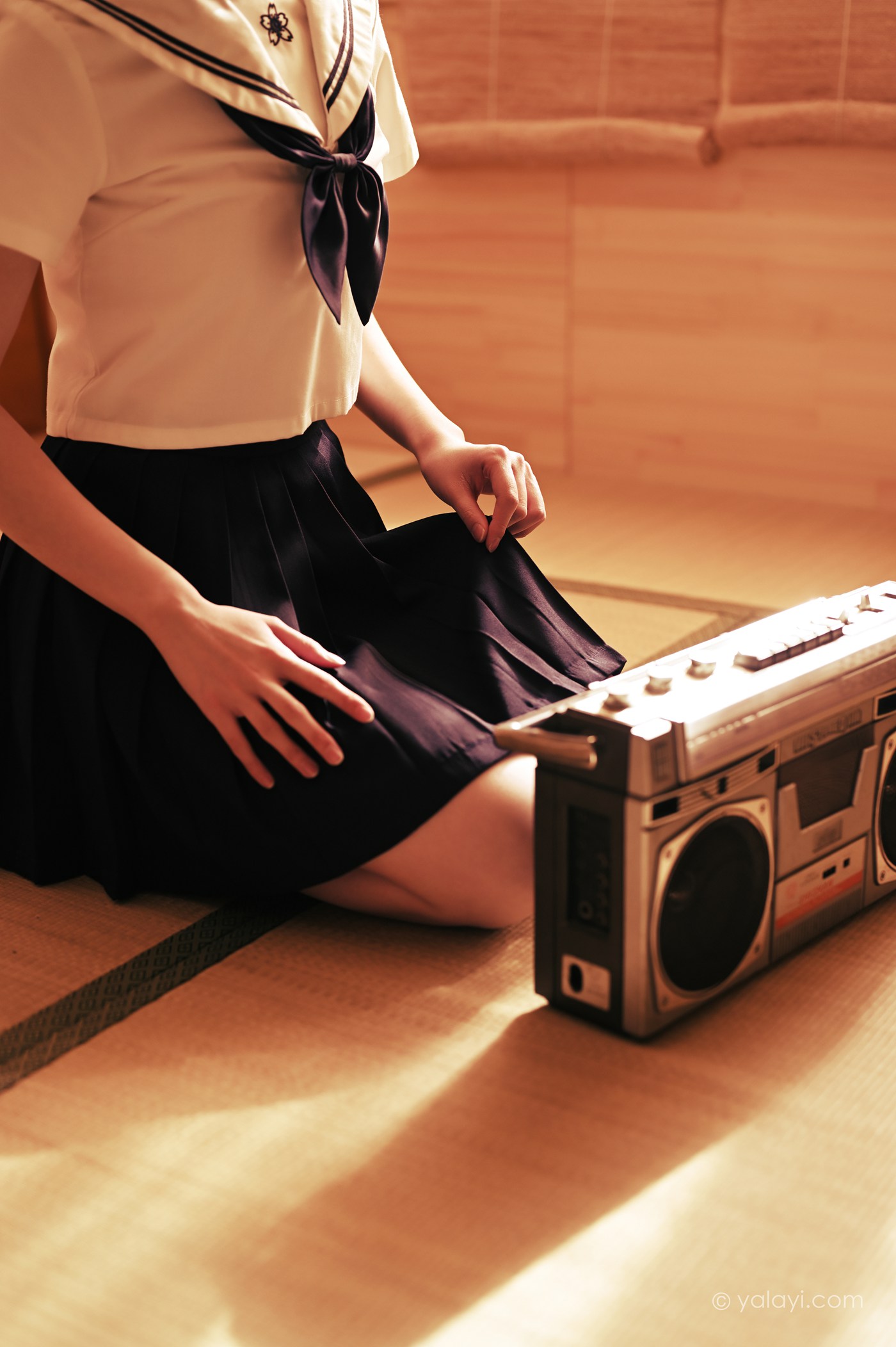 图片[25]-[YALAYI雅拉伊]2021.03.24 NO.778 优等生jk 京京[43+1P] – 速更版-美库