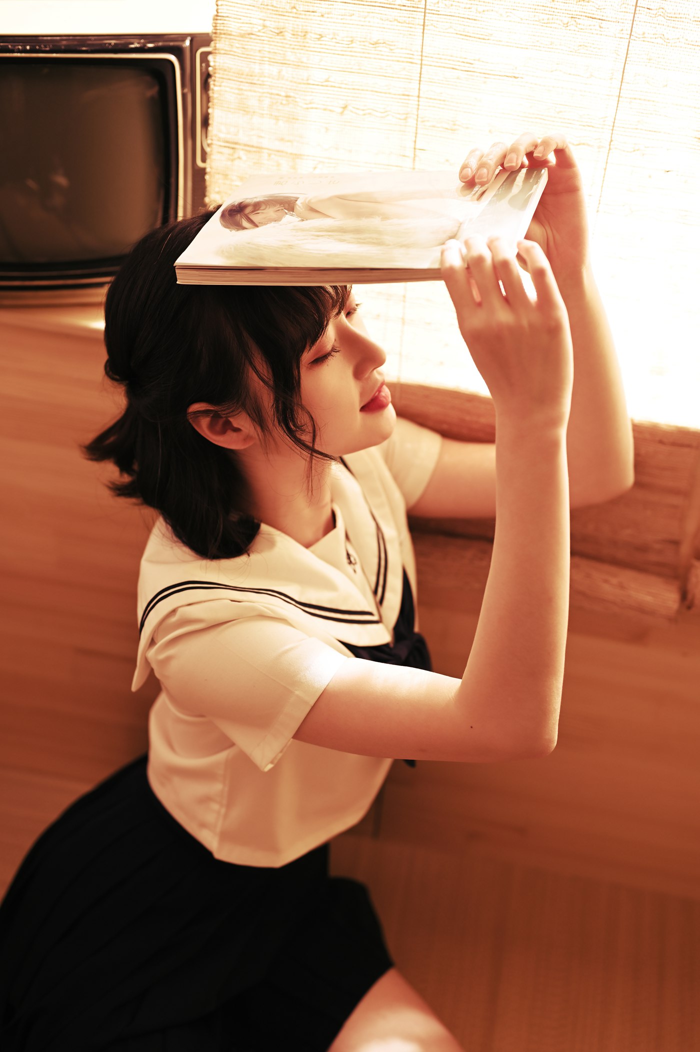 图片[45]-[YALAYI雅拉伊]2021.03.24 NO.778 优等生jk 京京[43+1P] – 速更版-美库