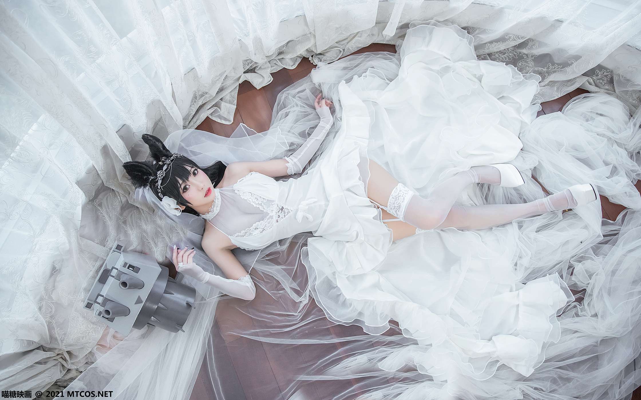 图片[19]-[喵糖映画]VOL.381 花嫁[23P] – 速更版-美库