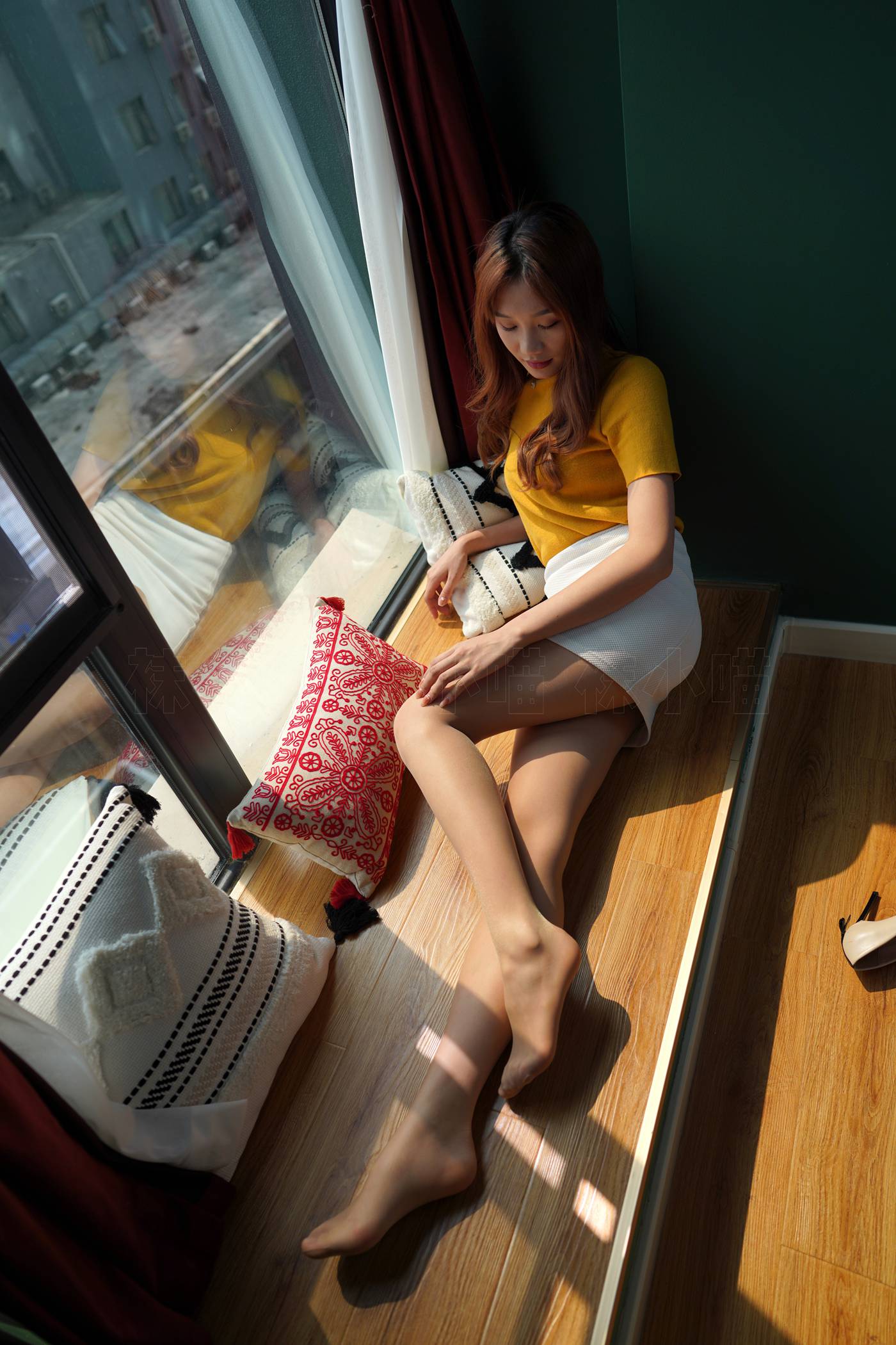 图片[58]-[壹吻映画]YW015《笑笑·暖阳白裙》[99+1P] – 速更版-美库