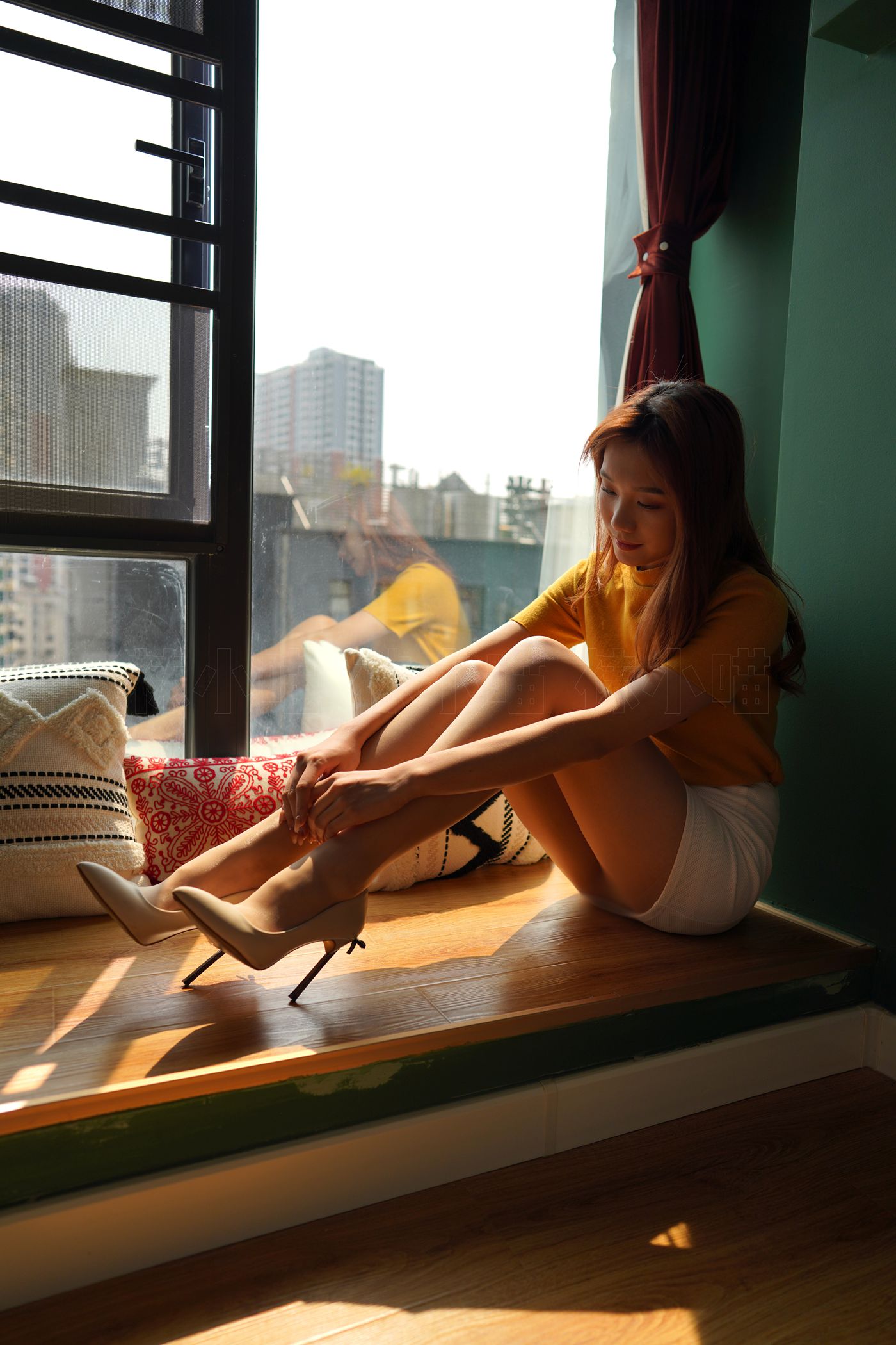 图片[84]-[壹吻映画]YW015《笑笑·暖阳白裙》[99+1P] – 速更版-美库