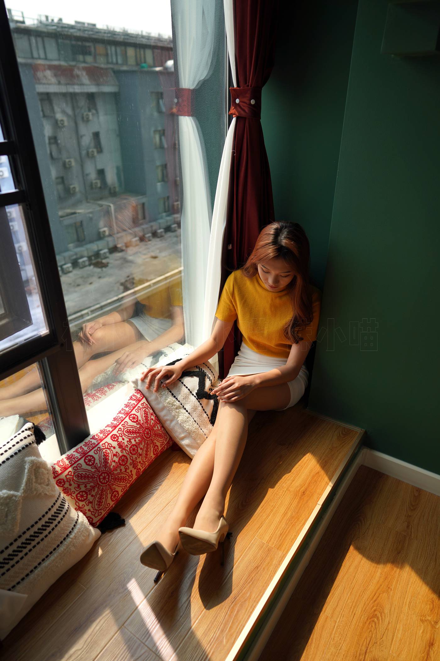 图片[98]-[壹吻映画]YW015《笑笑·暖阳白裙》[99+1P] – 速更版-美库