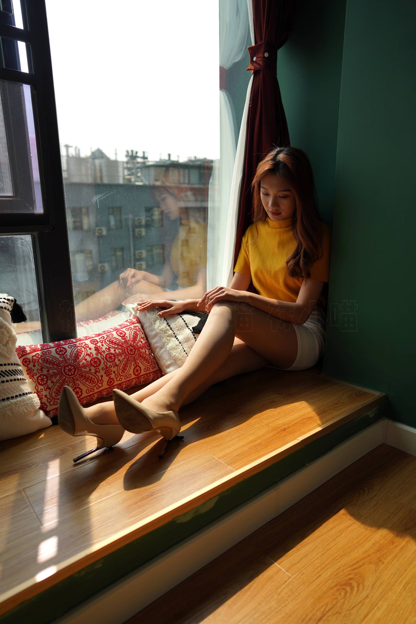 图片[99]-[壹吻映画]YW015《笑笑·暖阳白裙》[99+1P] – 速更版-美库