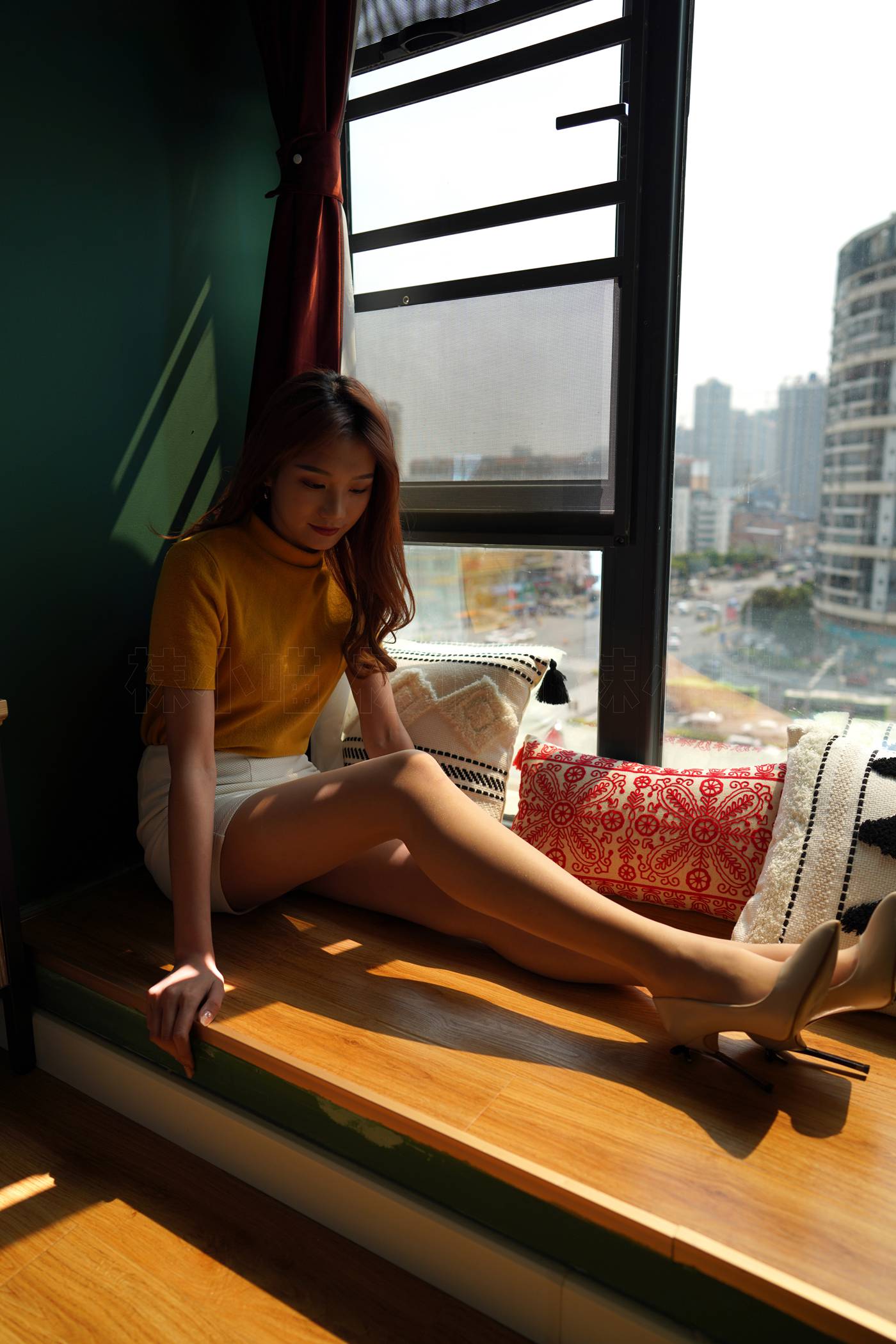 图片[100]-[壹吻映画]YW015《笑笑·暖阳白裙》[99+1P] – 速更版-美库