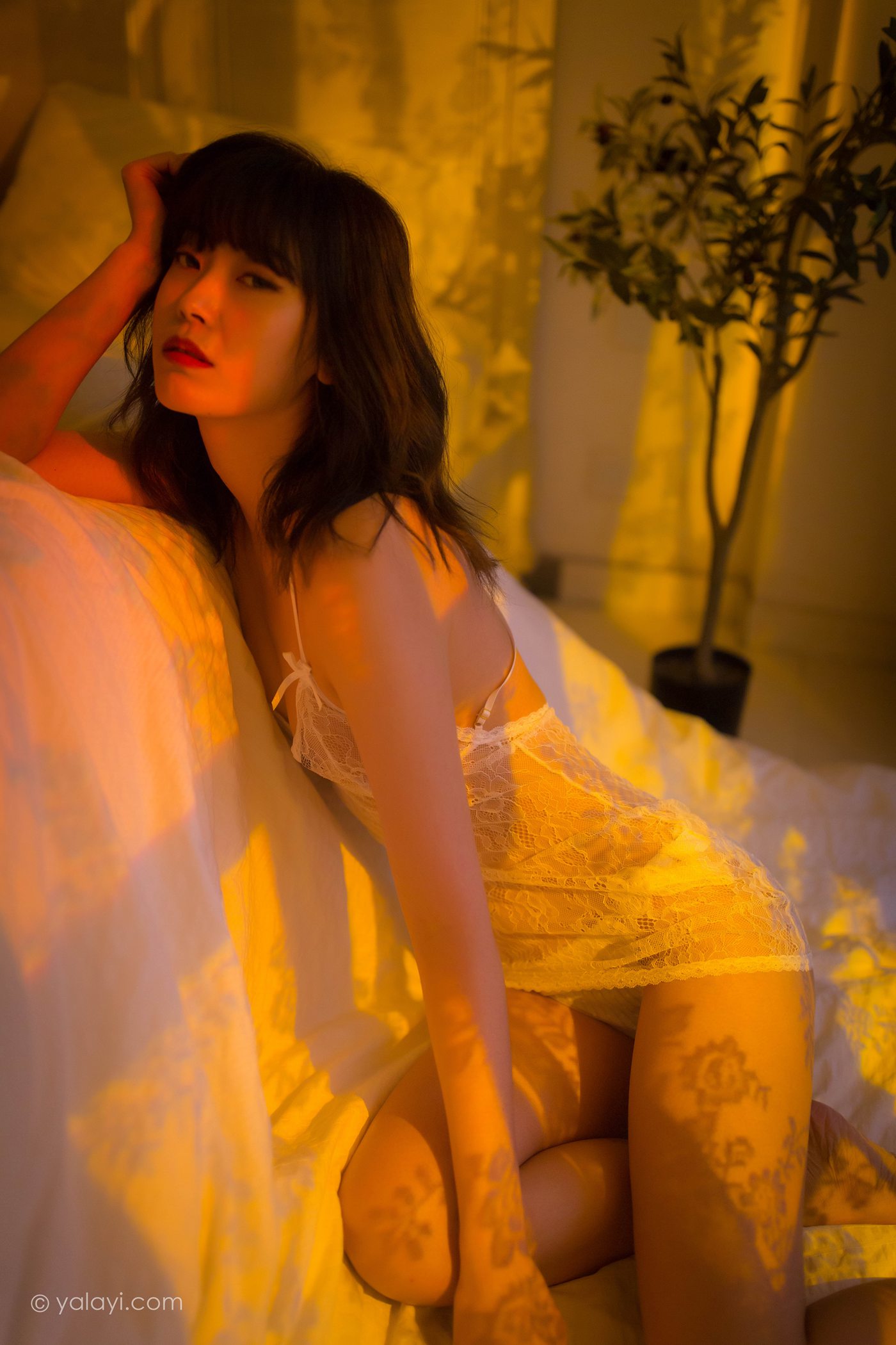 图片[25]-[YALAYI雅拉伊]2021.03.26 NO.779 凝想之痕 臻儿[47+1P] – 速更版-美库