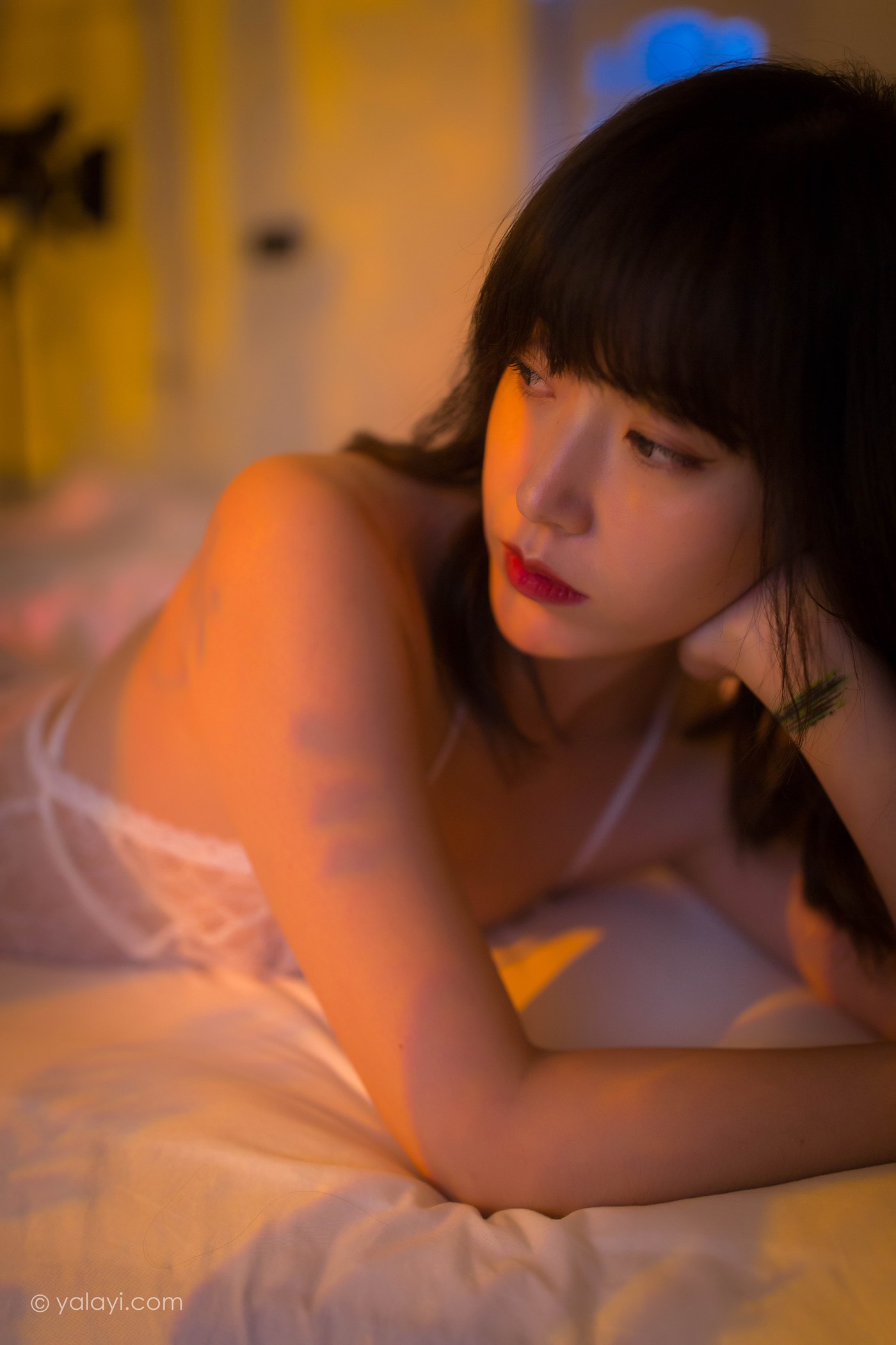 图片[32]-[YALAYI雅拉伊]2021.03.26 NO.779 凝想之痕 臻儿[47+1P] – 速更版-美库