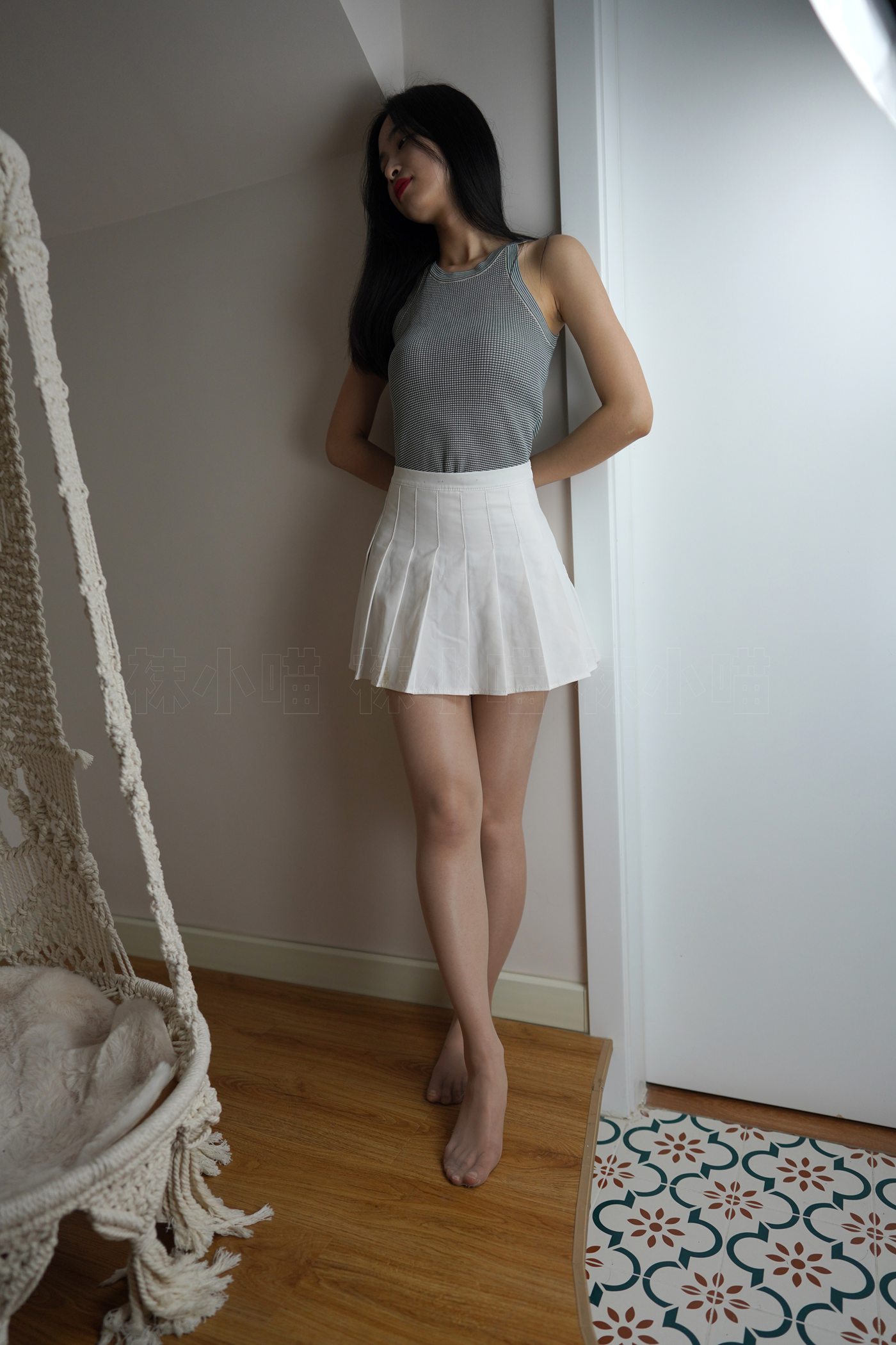 图片[15]-[壹吻映画]YW016《彩彩·春绿》[94+1P] – 速更版-美库