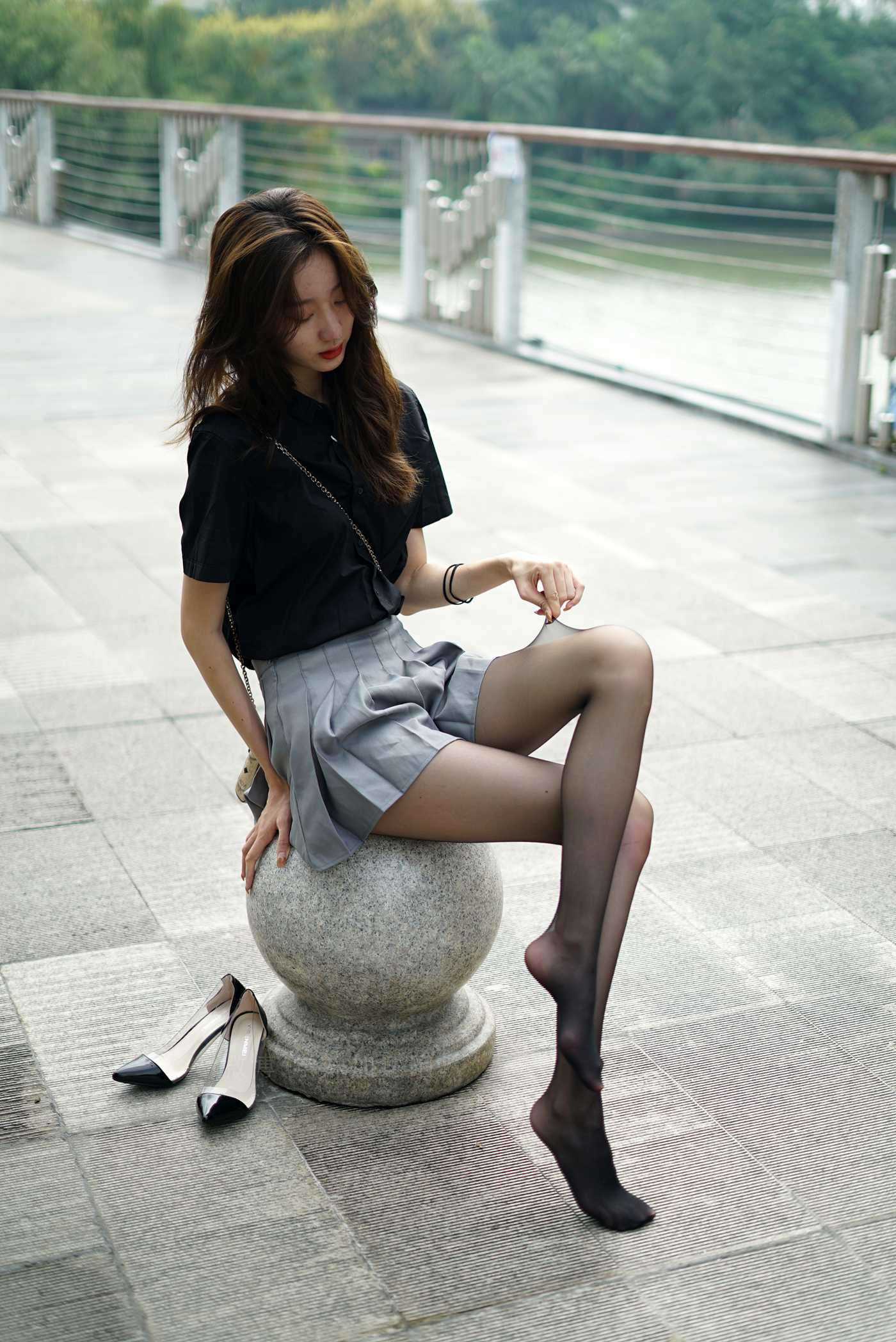 图片[52]-[学妹加速跑]XM103《の黑丝初体验-九九》[98P] – 速更版-美库