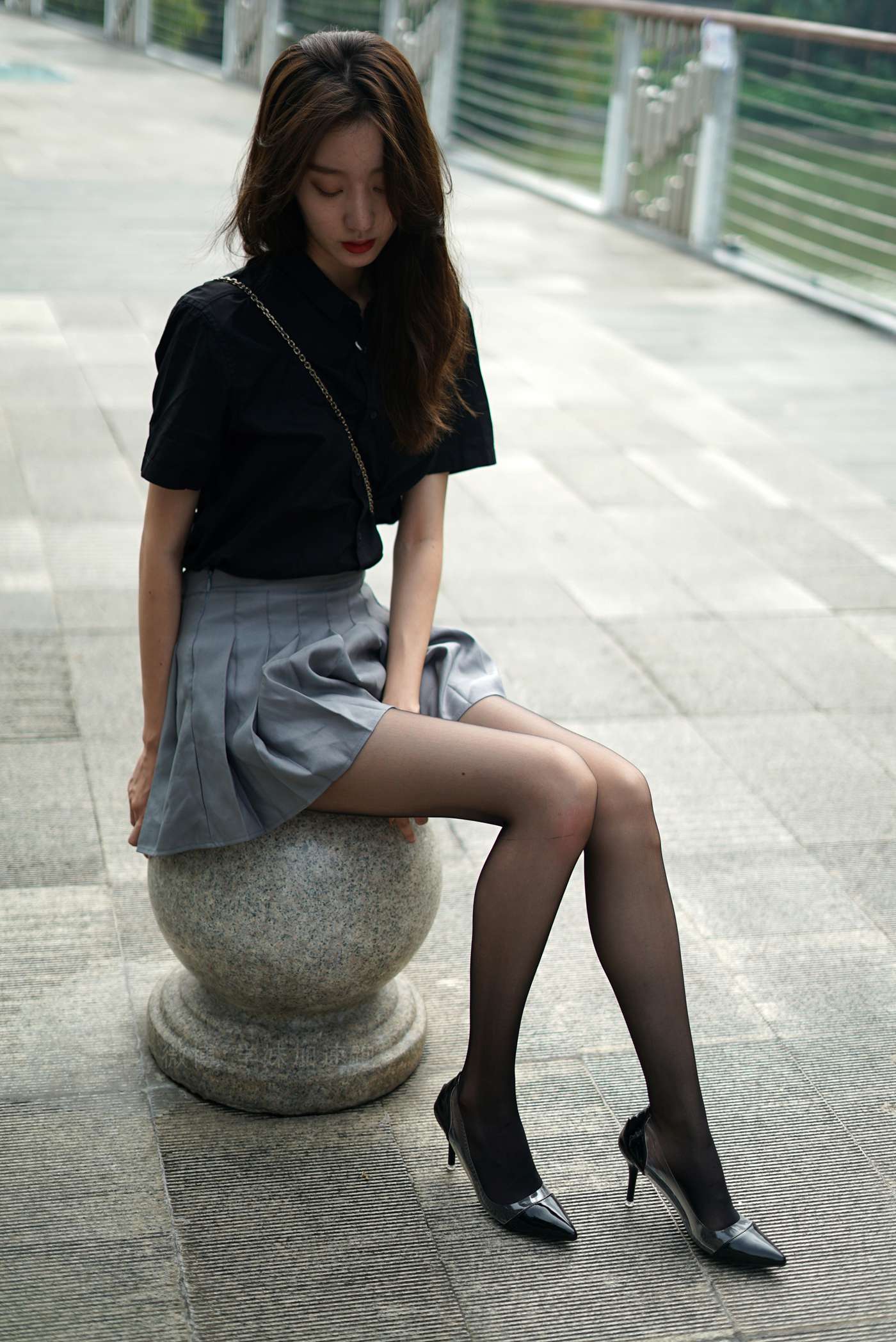 图片[67]-[学妹加速跑]XM103《の黑丝初体验-九九》[98P] – 速更版-美库