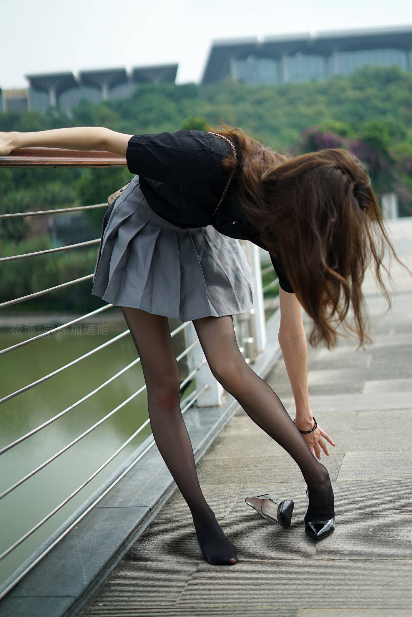 图片[74]-[学妹加速跑]XM103《の黑丝初体验-九九》[98P] – 速更版-美库