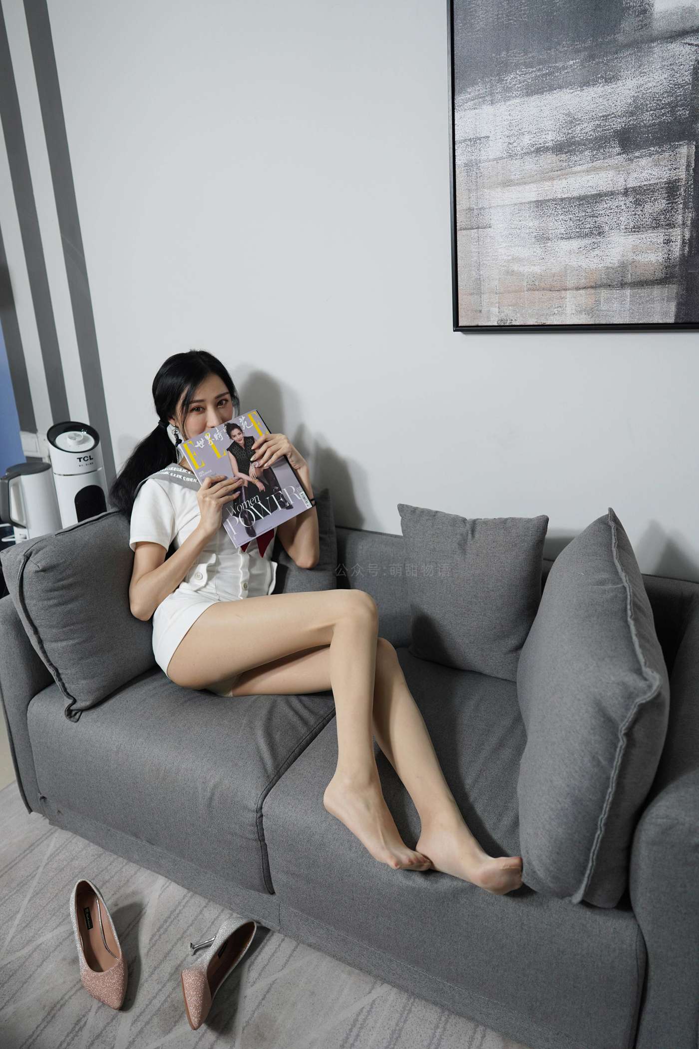 图片[62]-[学妹加速跑]XM104《双马尾水手服-萌萌》[83P] – 速更版-美库