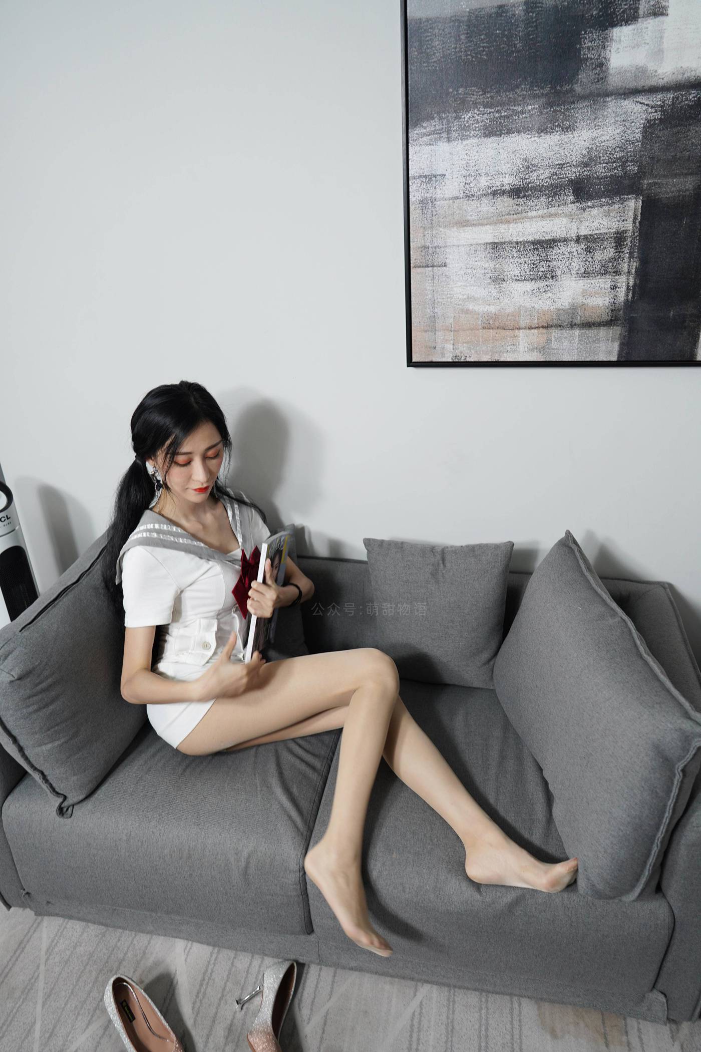 图片[64]-[学妹加速跑]XM104《双马尾水手服-萌萌》[83P] – 速更版-美库