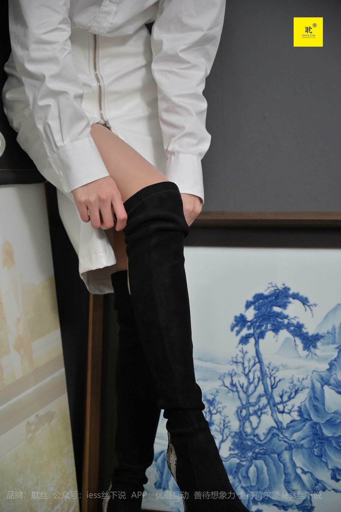 图片[53]-[IESS异思趣向] 耽丝 丘主管 冬日里的好久不见 [94P] – 速更版-美库