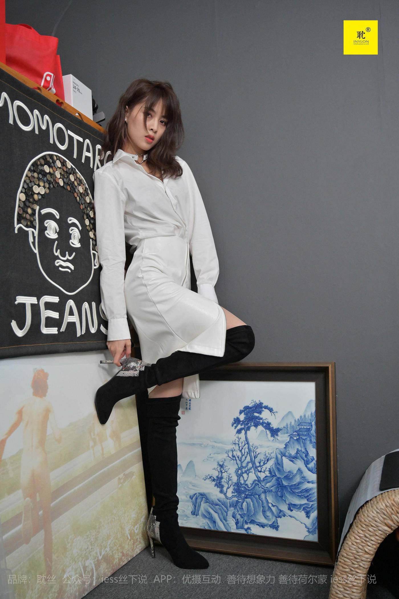 图片[55]-[IESS异思趣向] 耽丝 丘主管 冬日里的好久不见 [94P] – 速更版-美库