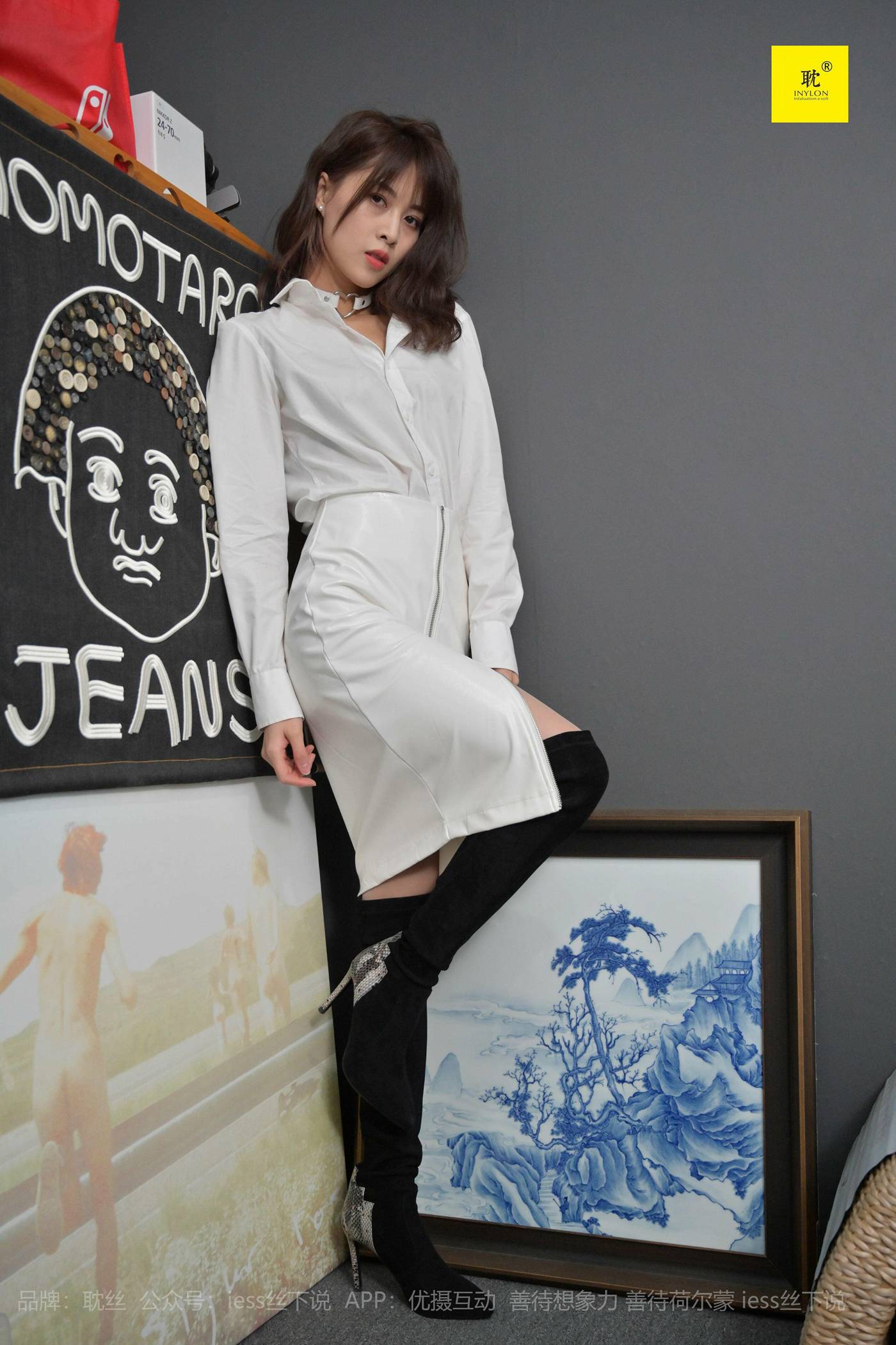 图片[57]-[IESS异思趣向] 耽丝 丘主管 冬日里的好久不见 [94P] – 速更版-美库