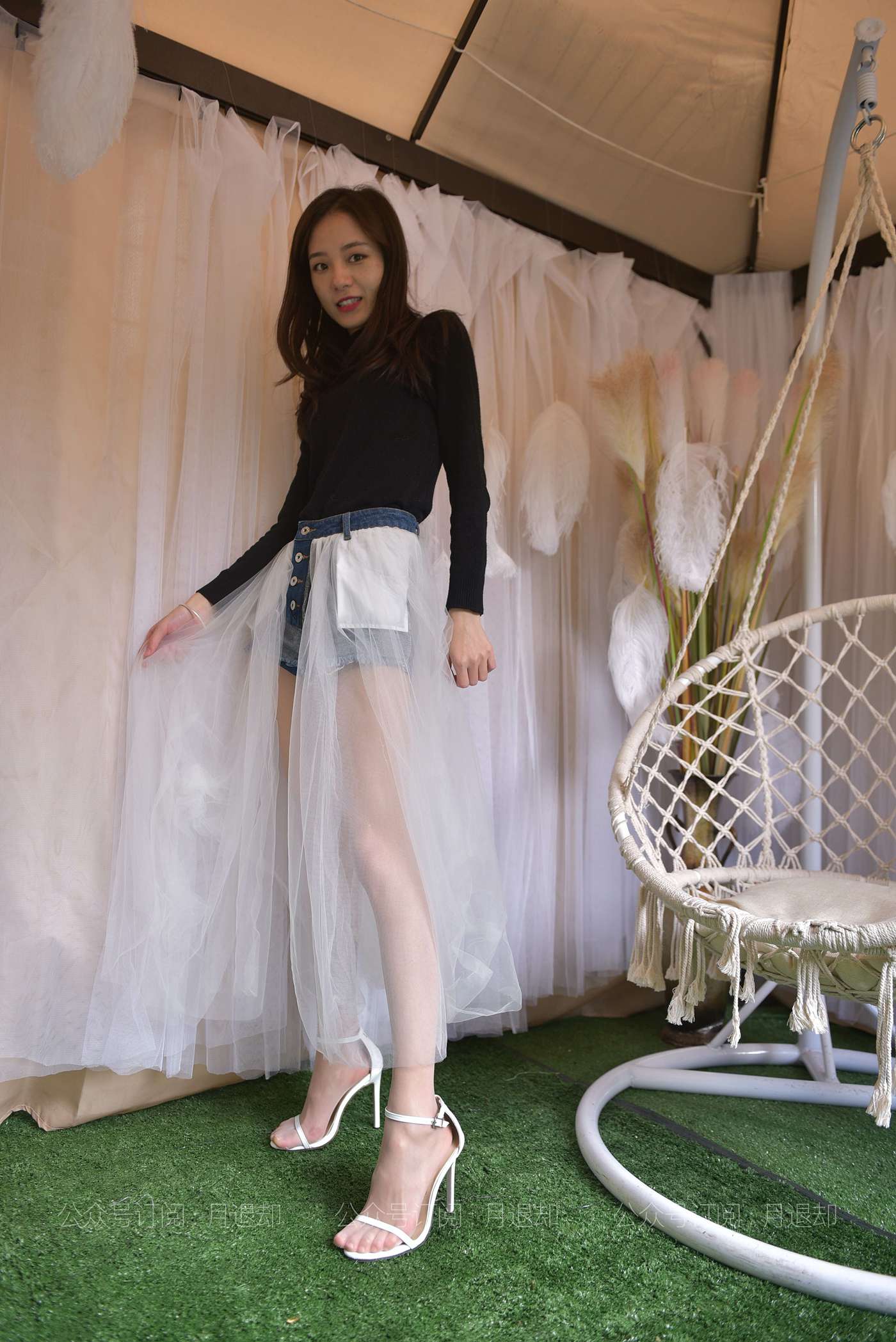 图片[15]-[IESS异思趣向] 耽丝 小六白摇椅 [68P] – 速更版-美库