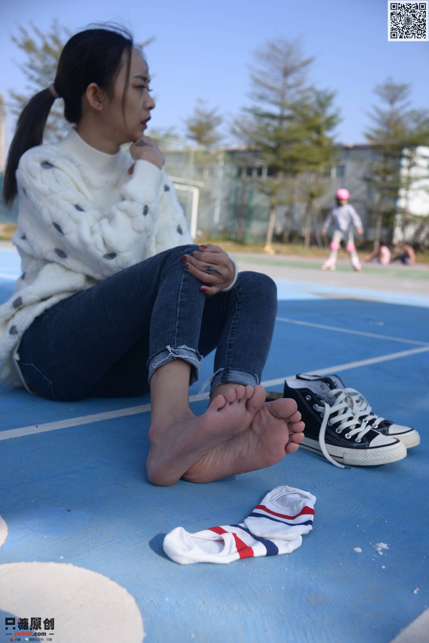 图片[103]-[只糖棉袜]NO.226 贝贝 风筝有风，海豚有海[161P] – 速更版-美库