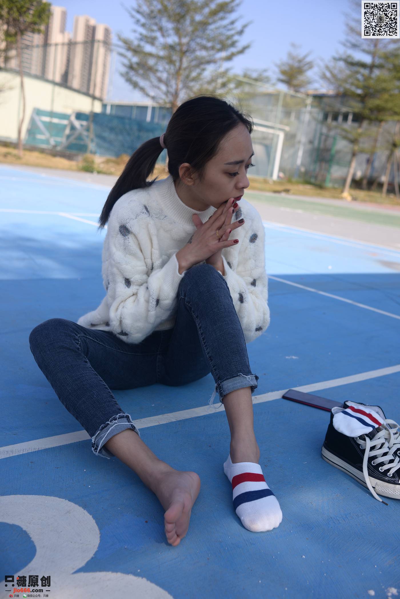 图片[130]-[只糖棉袜]NO.226 贝贝 风筝有风，海豚有海[161P] – 速更版-美库