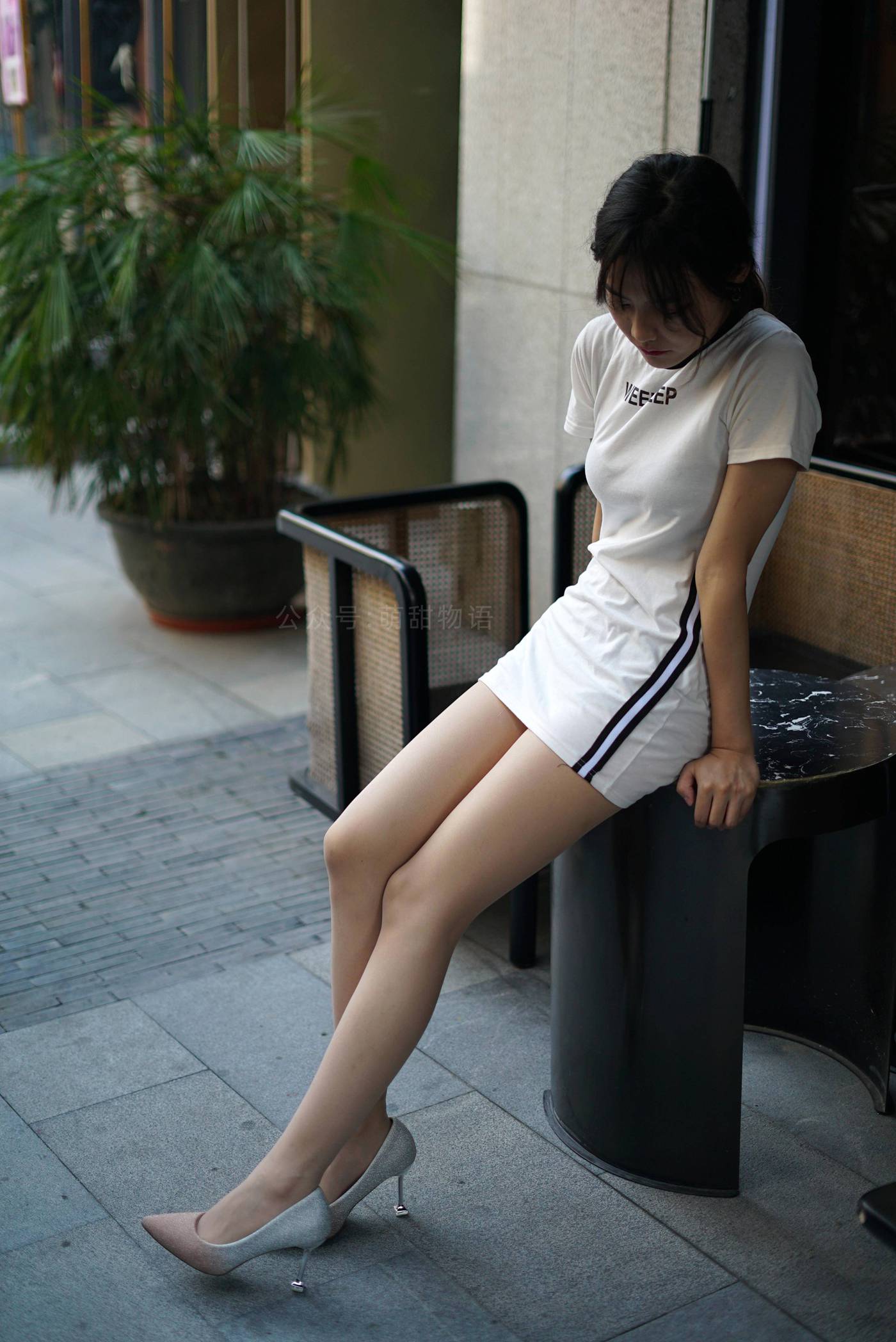 图片[61]-[萌甜物语]XM106《洁白短裙闪闪高跟-小A》[89P] – 速更版-美库