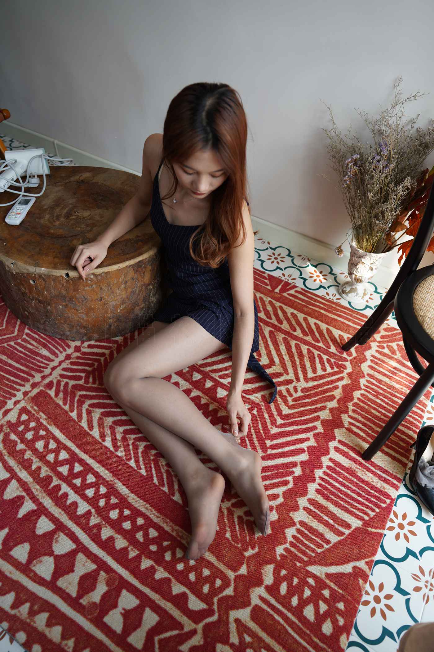 图片[19]-[壹吻映画]YW020《笑笑·条纹裙》[92+1P] – 速更版-美库