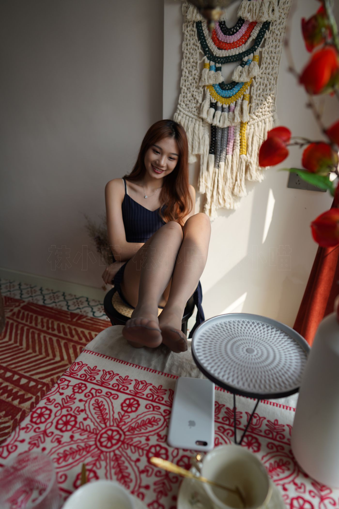 图片[32]-[壹吻映画]YW020《笑笑·条纹裙》[92+1P] – 速更版-美库