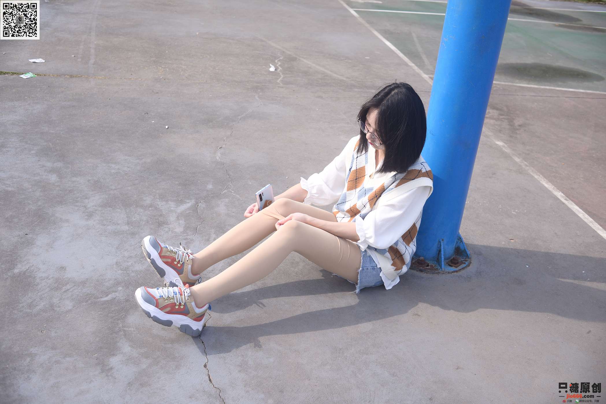 图片[44]-[只糖棉袜]NO.233 小伊 春天的花开满了墙[183P] – 速更版-美库