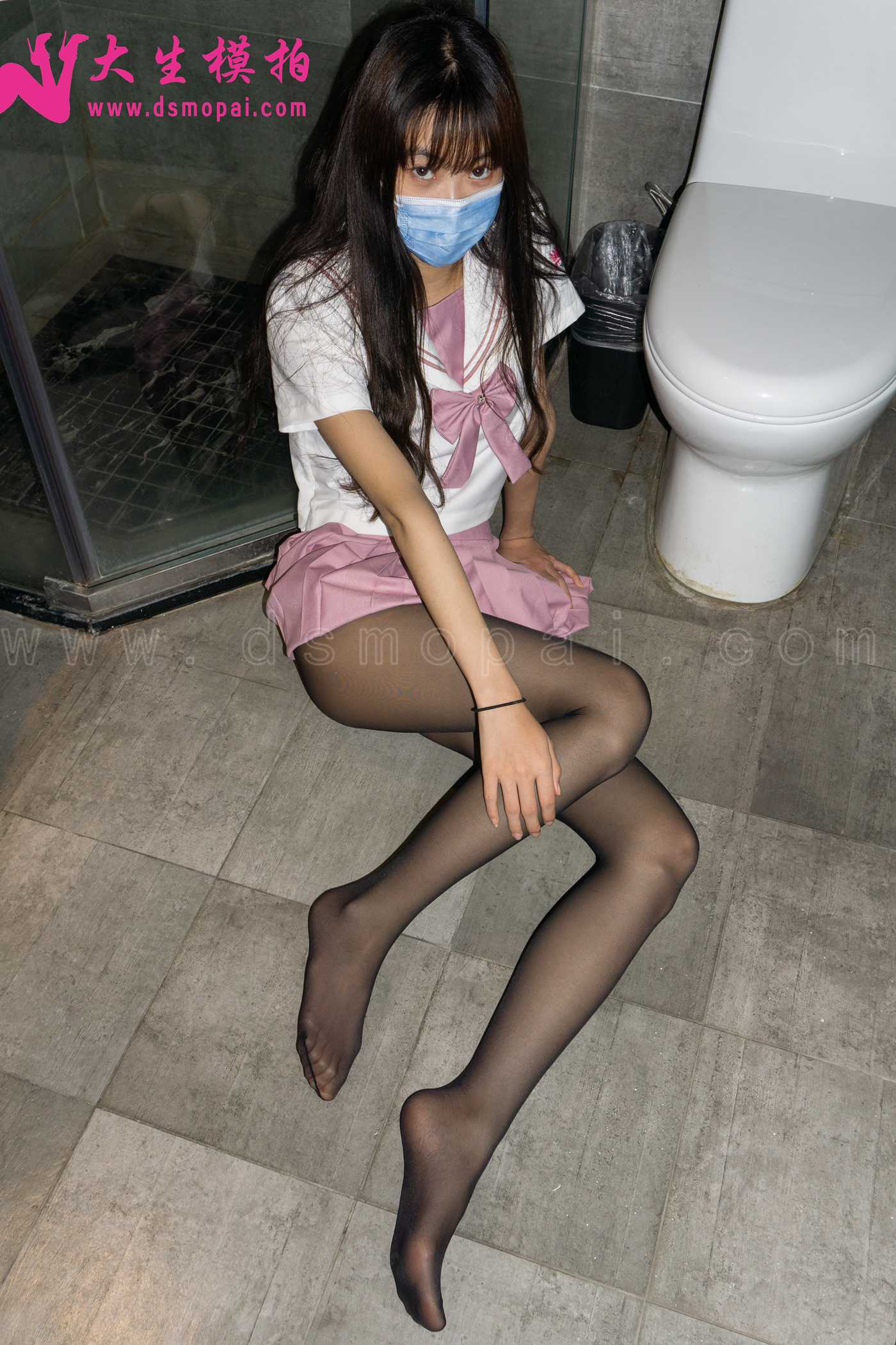 图片[18]-大生模拍 NO.225 小柒 暗影黑丝[51P] – 速更版-美库