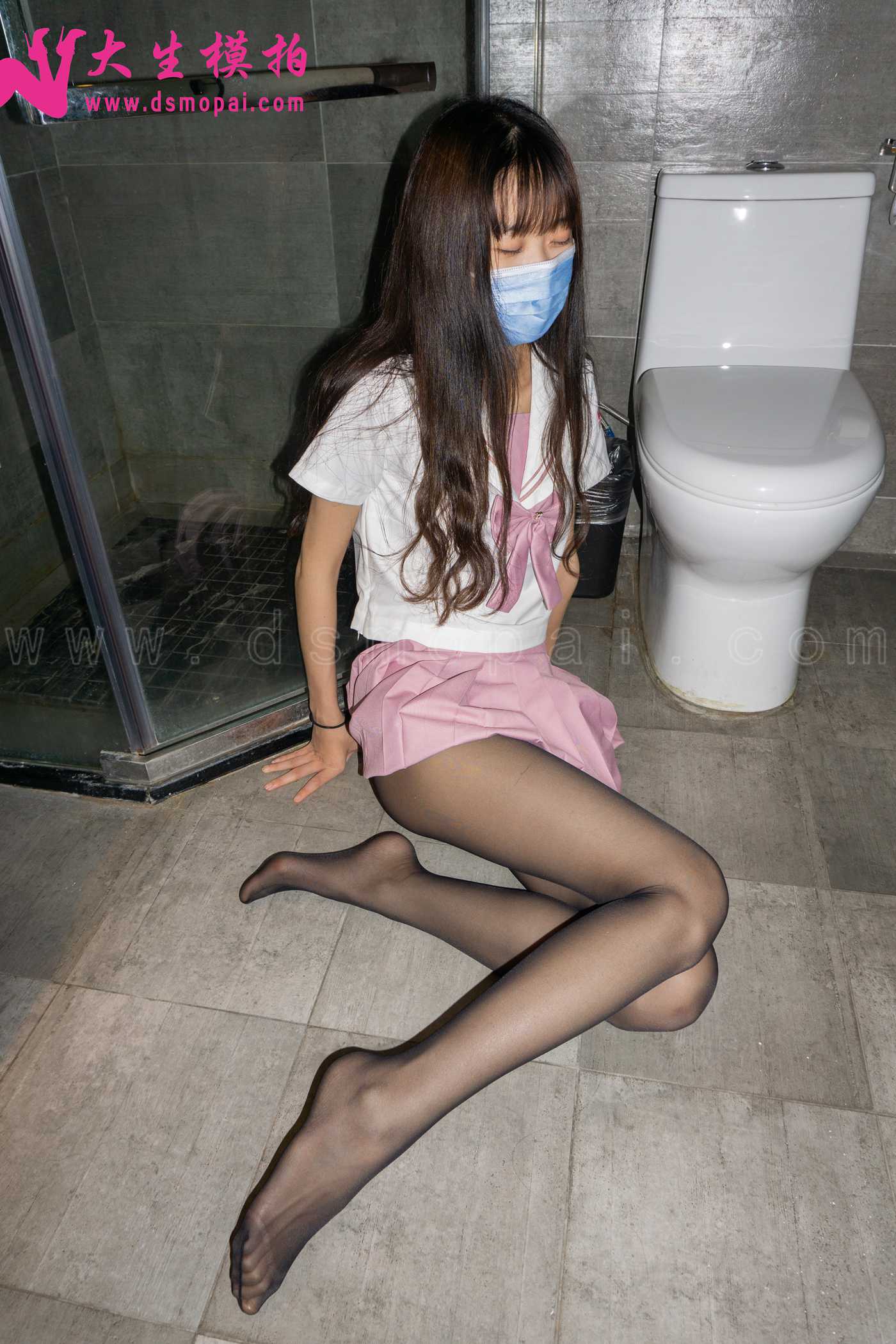 图片[22]-大生模拍 NO.225 小柒 暗影黑丝[51P] – 速更版-美库