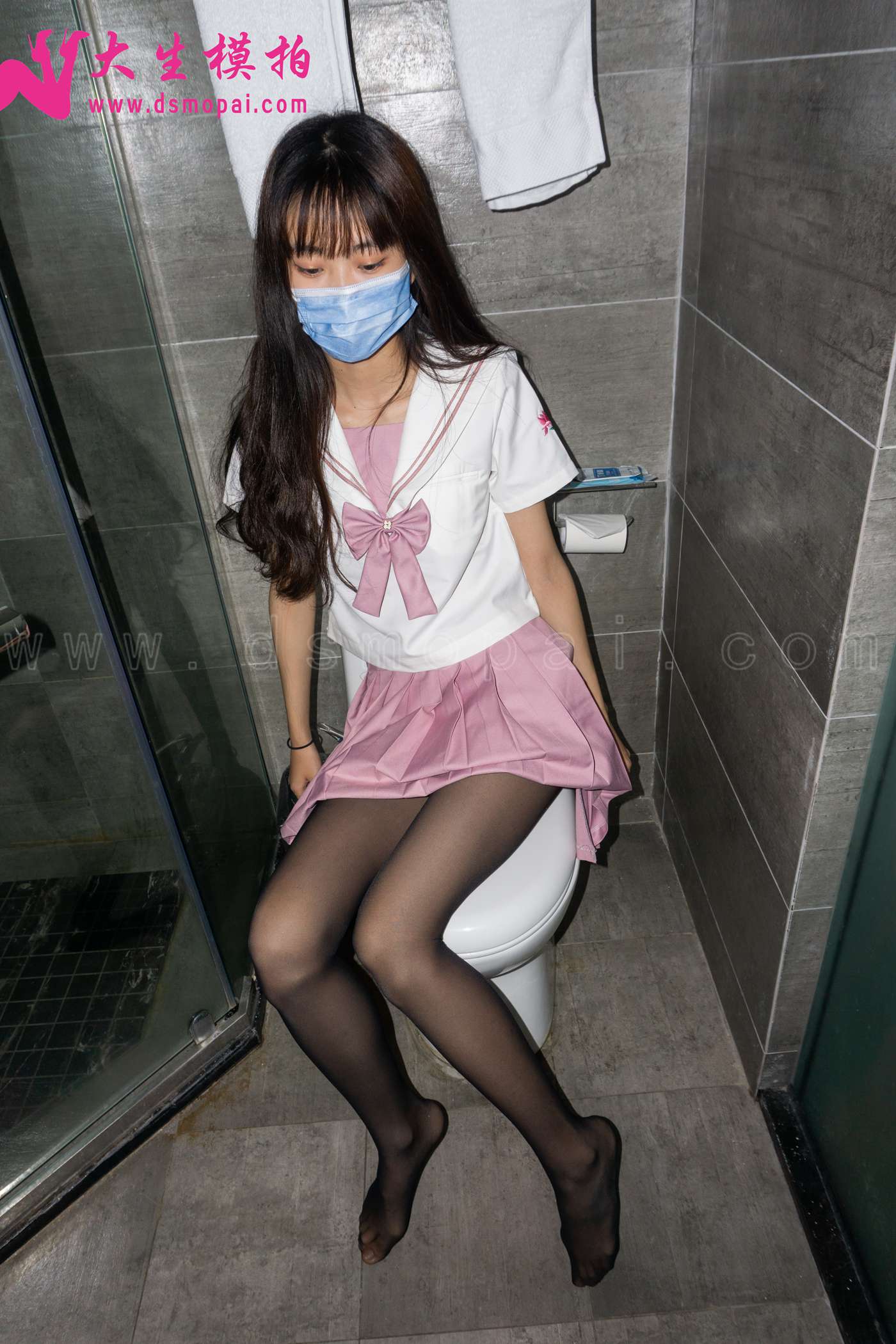 图片[40]-大生模拍 NO.225 小柒 暗影黑丝[51P] – 速更版-美库