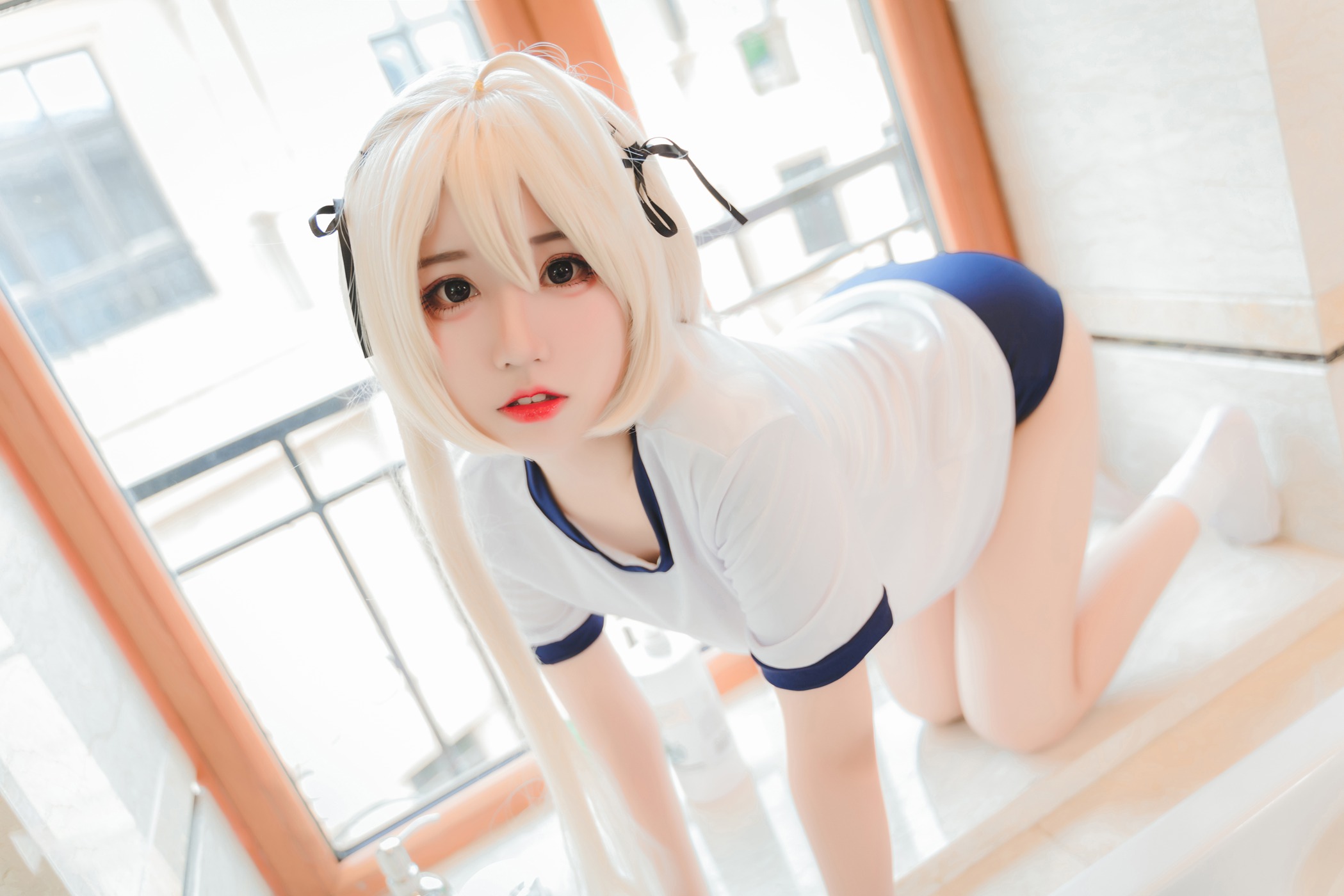 图片[31]-猫君君MaoJun  – 体操服穹妹[40P] – 速更版-美库