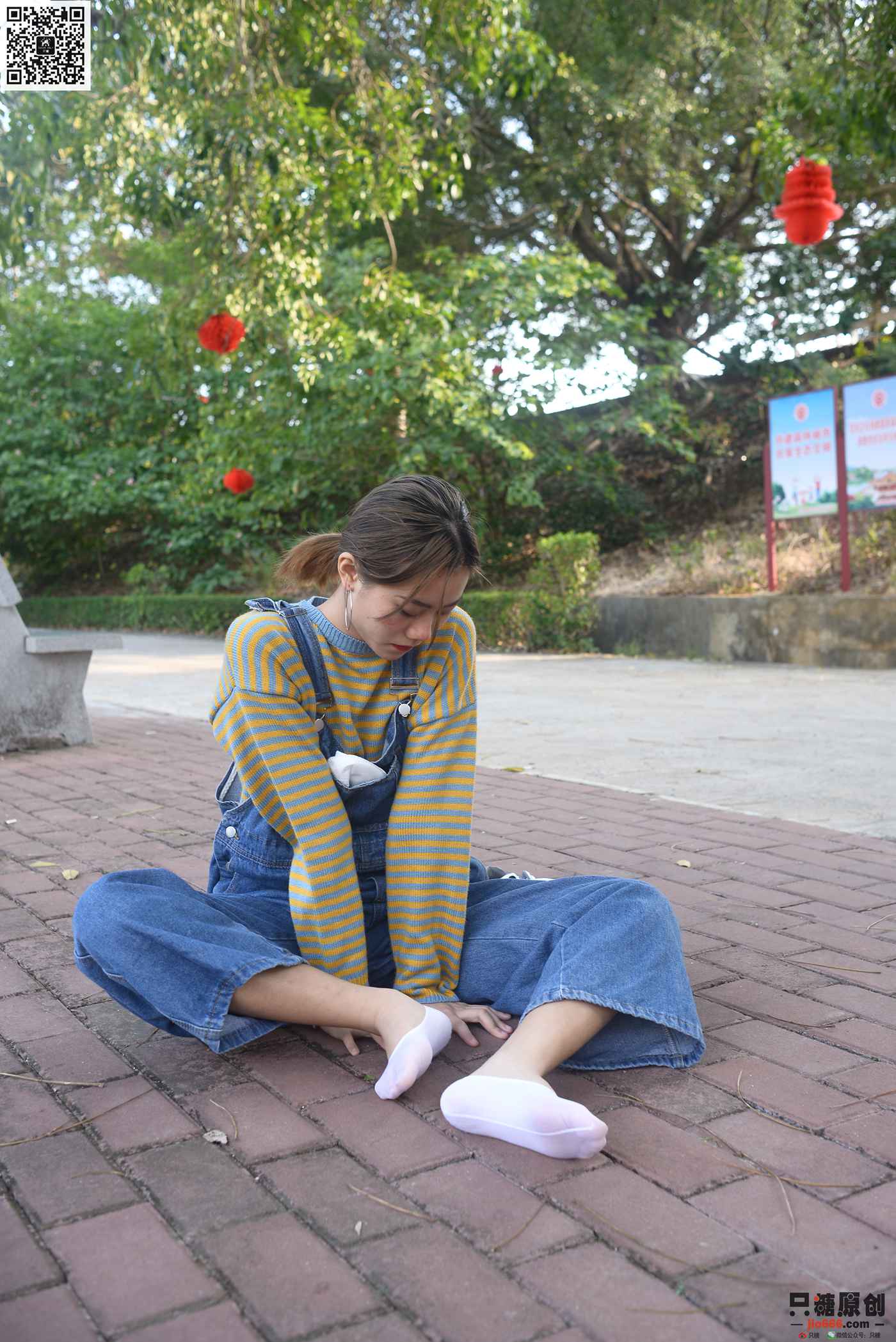 图片[10]-[只糖棉袜]NO.236 彤彤 春山如黛草如烟 [171P] – 速更版-美库