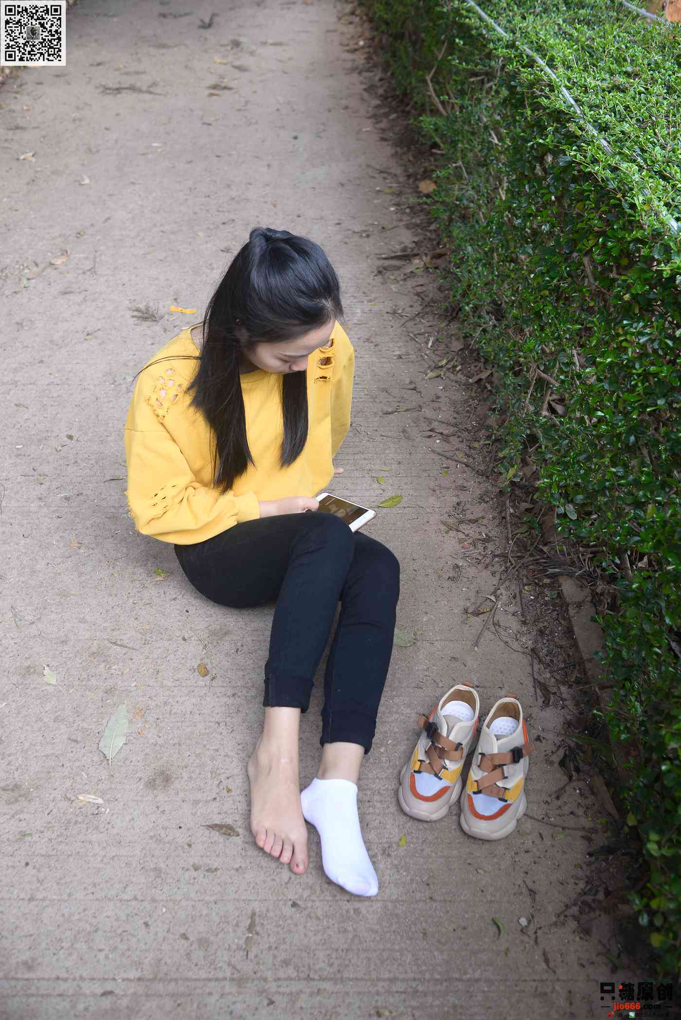 图片[12]-[只糖棉袜]NO.240 芊芊 草木对光阴的钟情[128P] – 速更版-美库