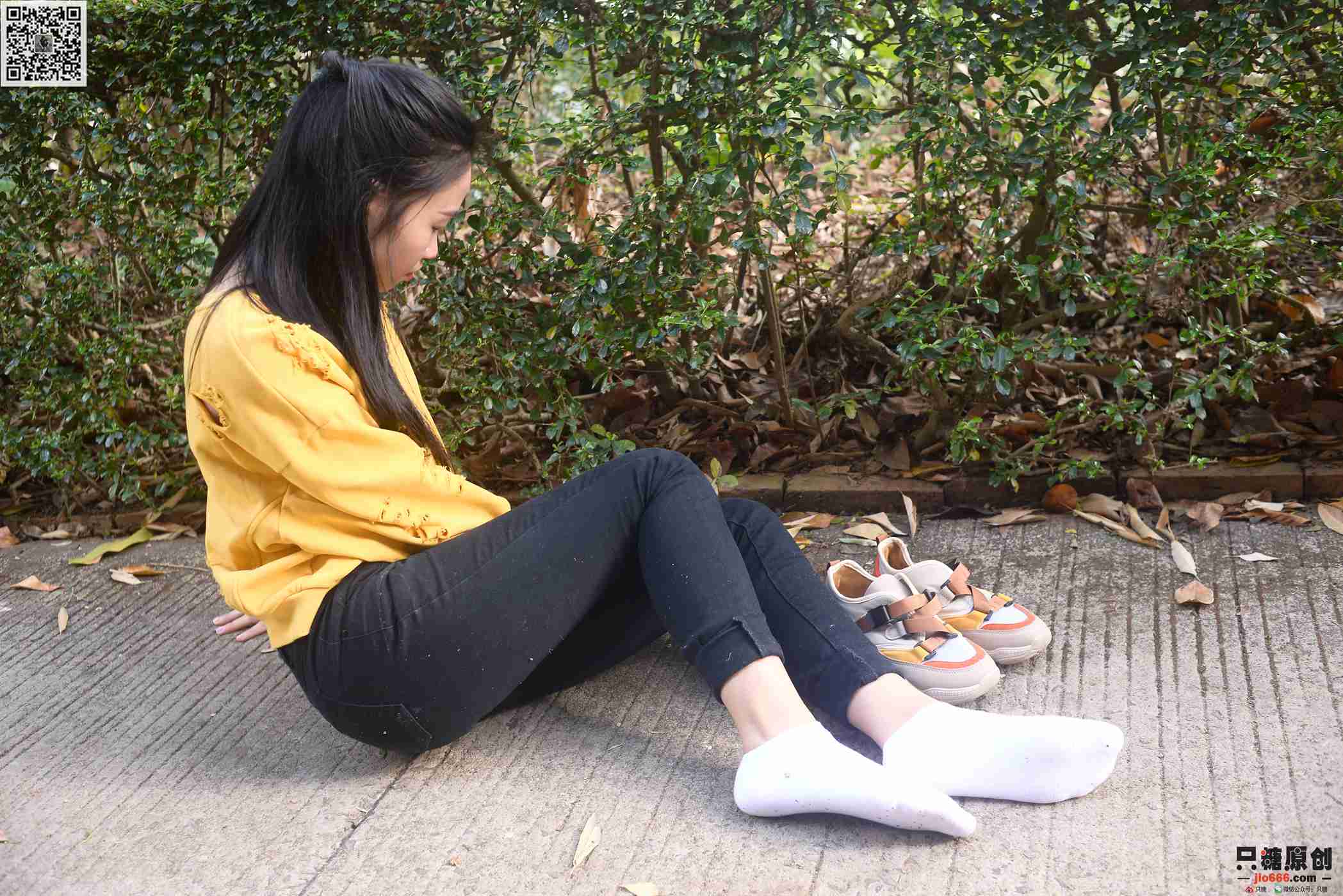 图片[26]-[只糖棉袜]NO.240 芊芊 草木对光阴的钟情[128P] – 速更版-美库