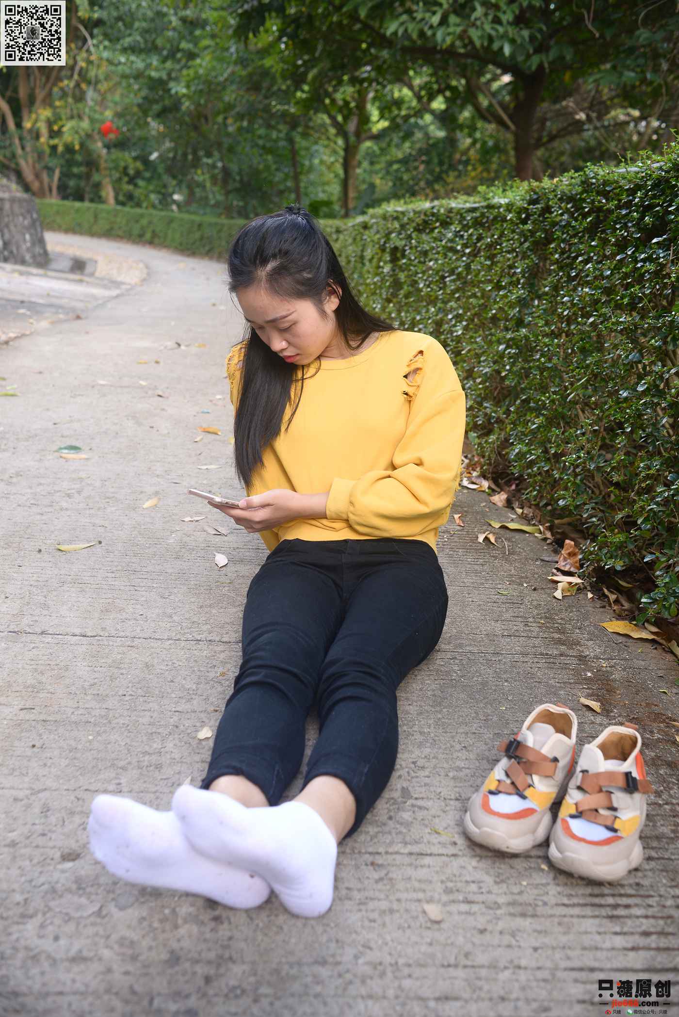 图片[34]-[只糖棉袜]NO.240 芊芊 草木对光阴的钟情[128P] – 速更版-美库