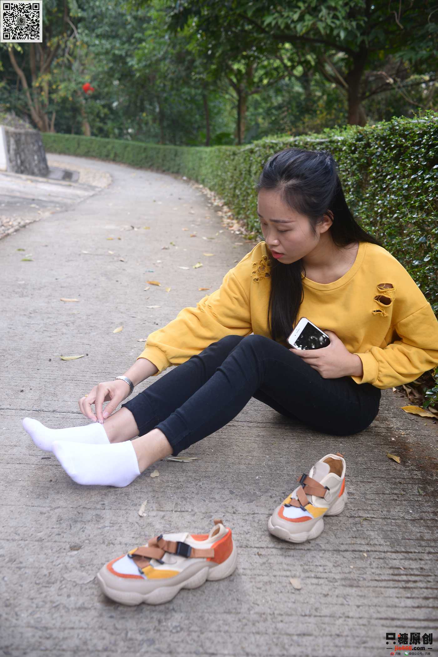 图片[46]-[只糖棉袜]NO.240 芊芊 草木对光阴的钟情[128P] – 速更版-美库