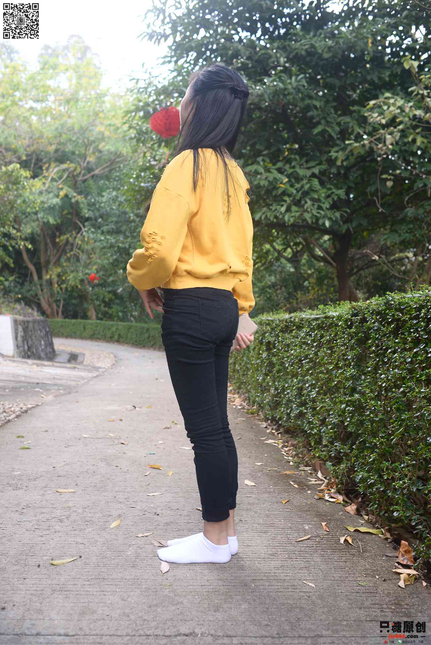 图片[52]-[只糖棉袜]NO.240 芊芊 草木对光阴的钟情[128P] – 速更版-美库