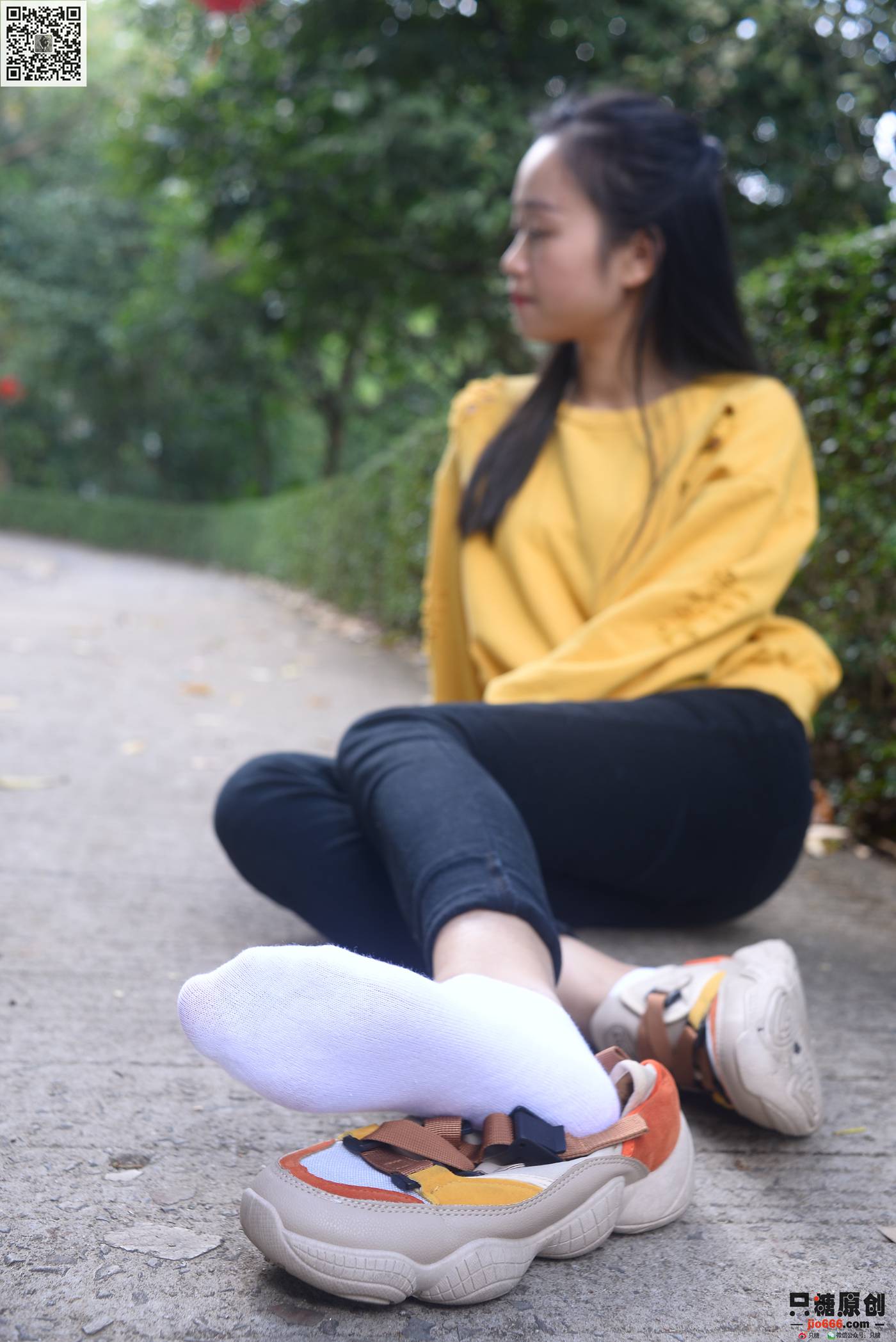 图片[65]-[只糖棉袜]NO.240 芊芊 草木对光阴的钟情[128P] – 速更版-美库