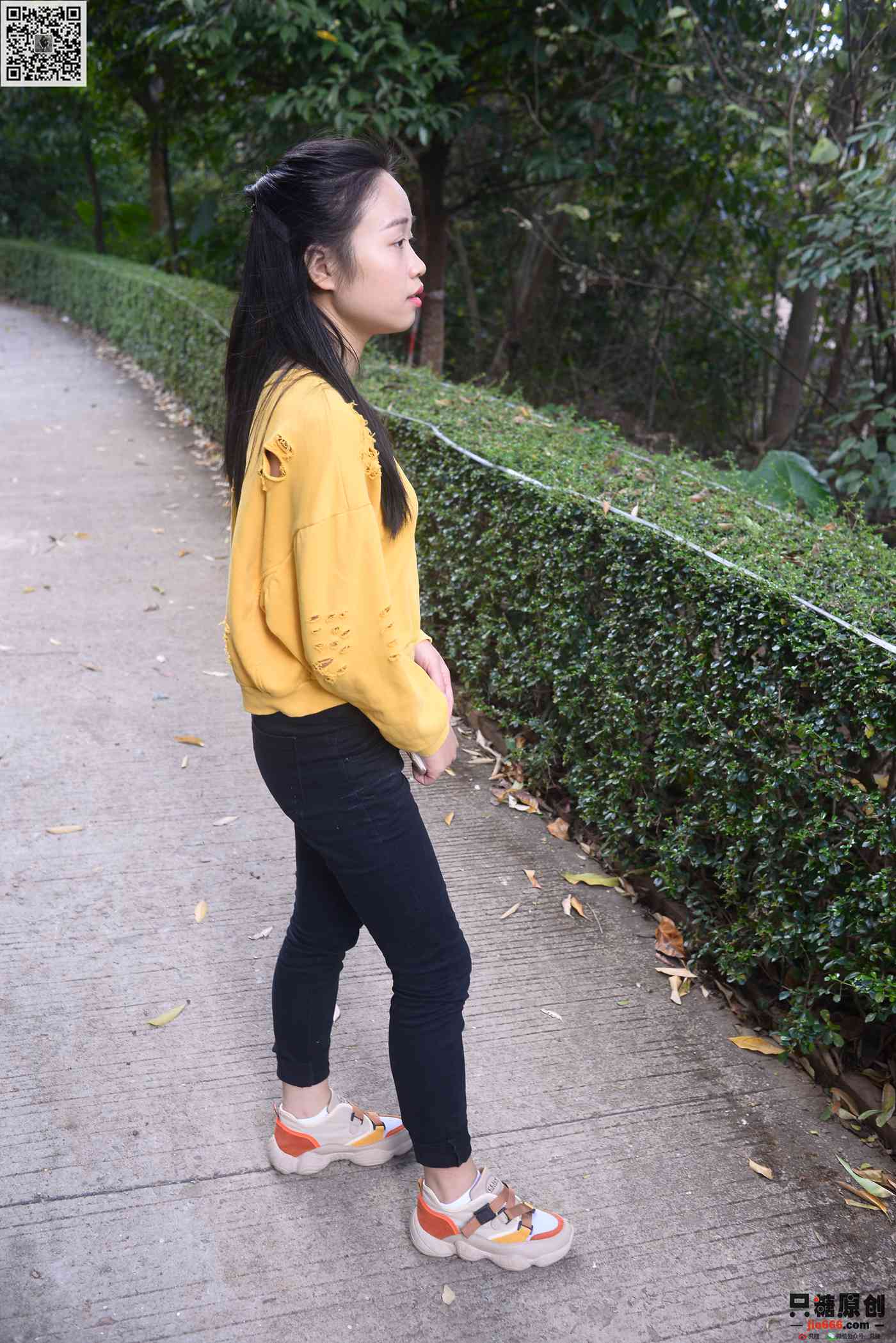 图片[80]-[只糖棉袜]NO.240 芊芊 草木对光阴的钟情[128P] – 速更版-美库