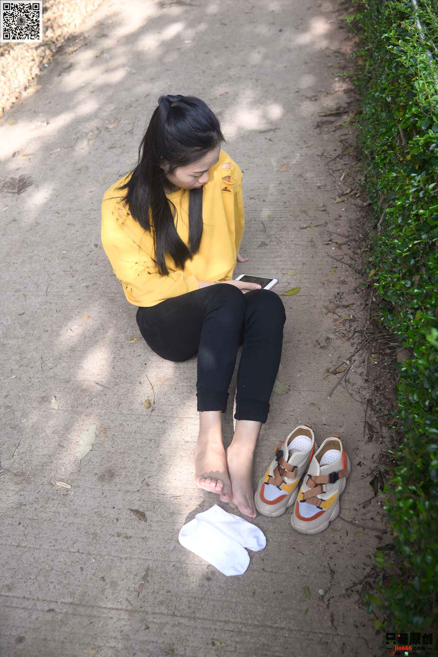 图片[120]-[只糖棉袜]NO.240 芊芊 草木对光阴的钟情[128P] – 速更版-美库