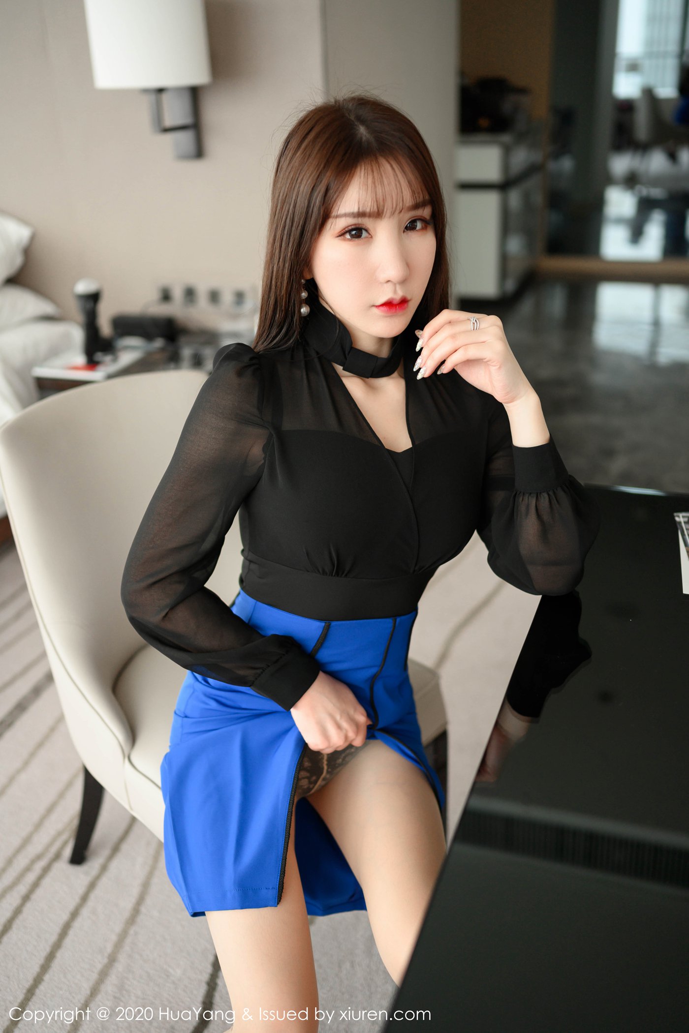 图片[107]-[HuaYang花漾show]HYG20200320VOL0229 2020.03.20 VOL.229 桌底下的秘密 周于希Sandy[119+1P] – 速更版-美库