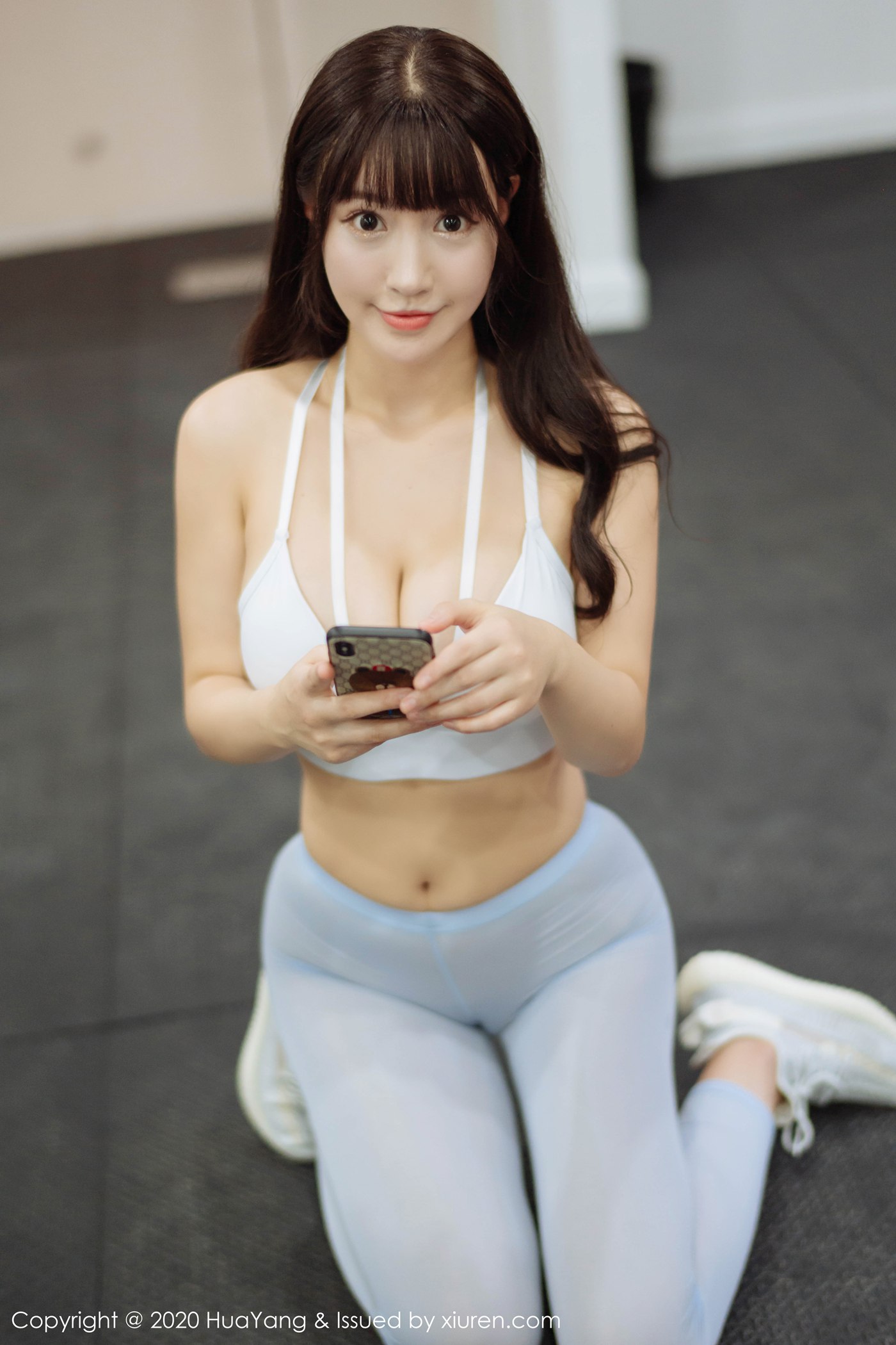 图片[10]-[HuaYang花漾show]HYG20200409VOL0235 2020.04.09 VOL.235 健身房主题 朱可儿Flower[52+1P] – 速更版-美库