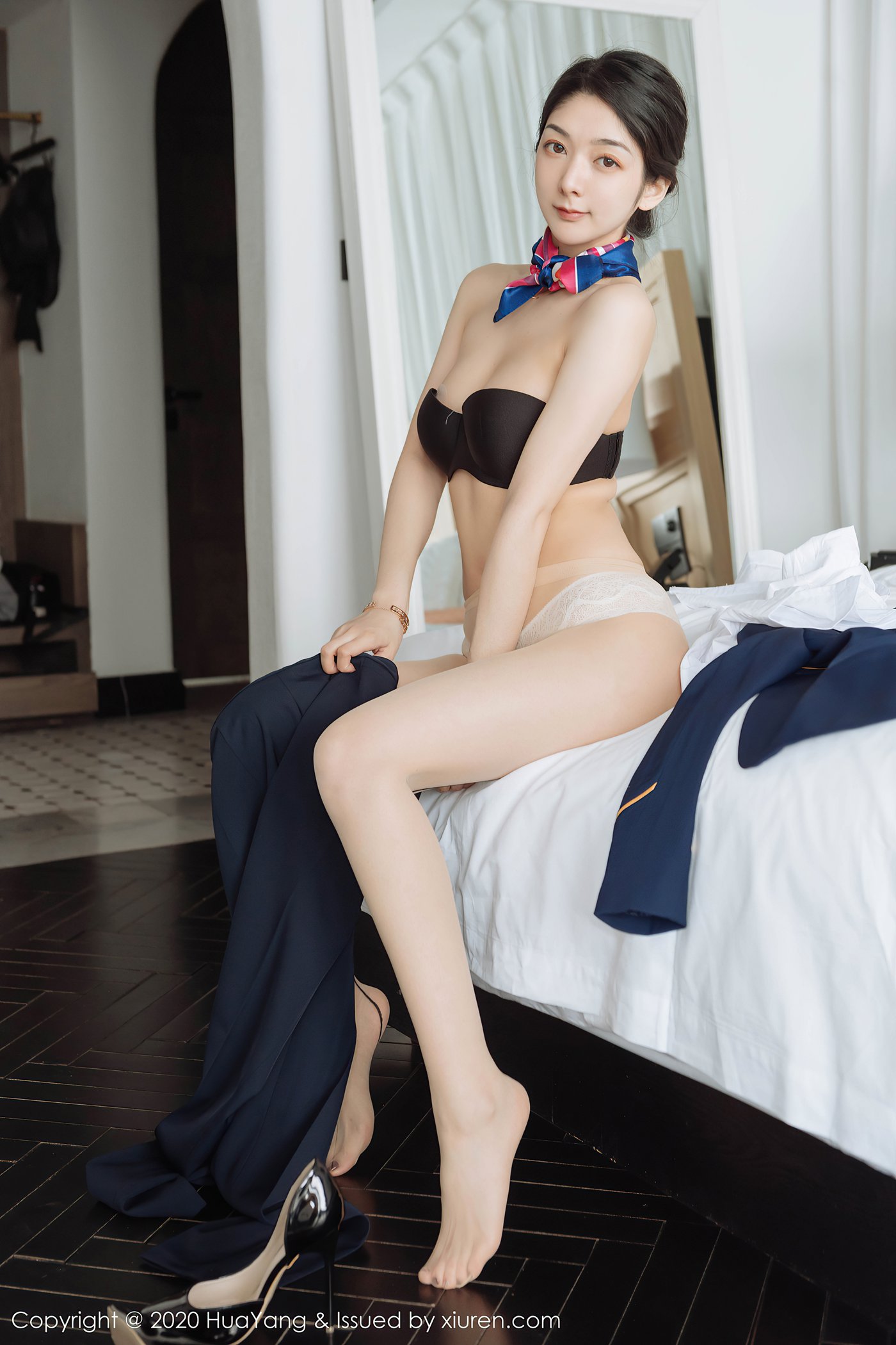 图片[19]-[HuaYang花漾show]HYG20200630VOL0248 2020.06.30 VOL.248 小热巴 车模空姐制[53+1P] – 速更版-美库