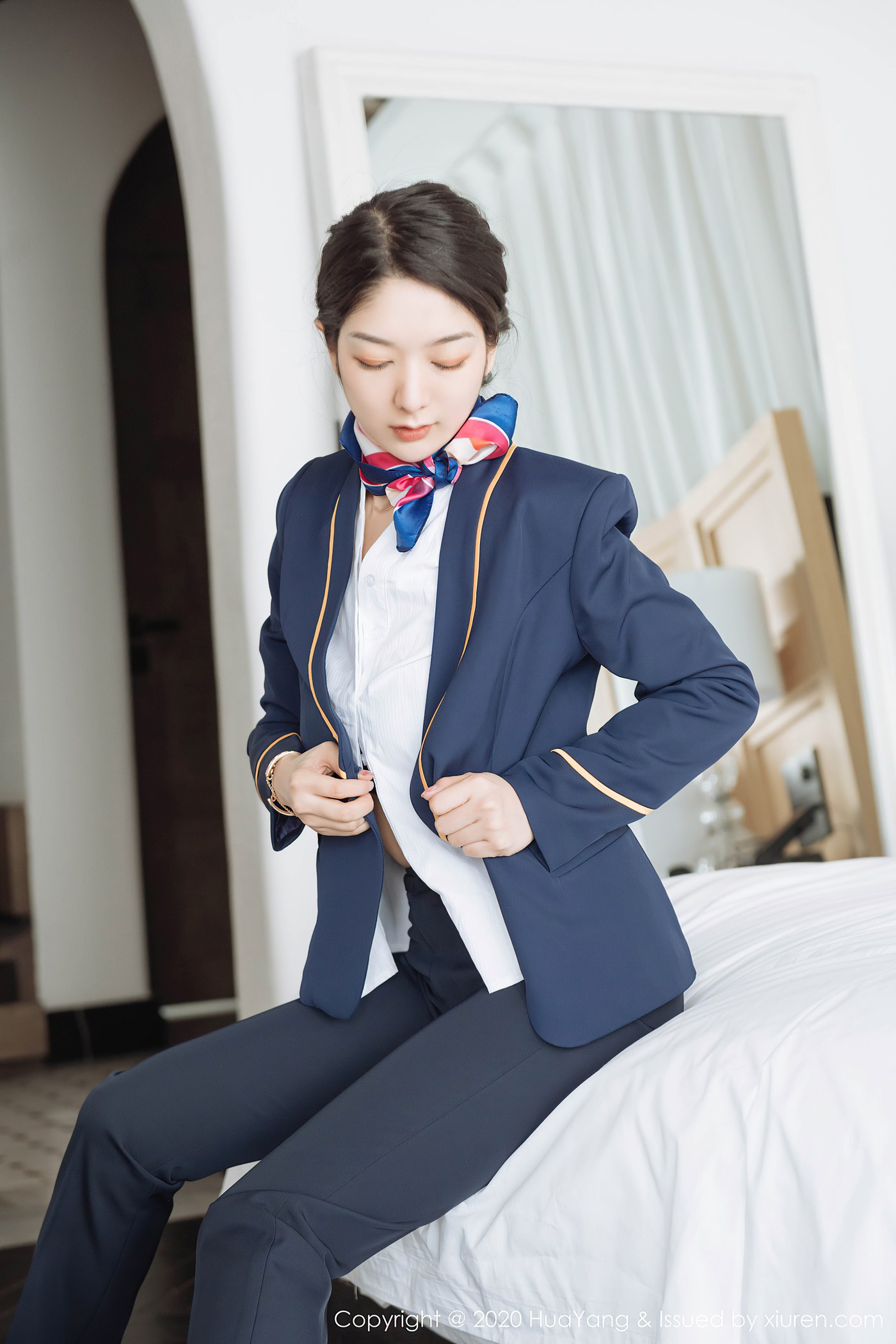 图片[23]-[HuaYang花漾show]HYG20200630VOL0248 2020.06.30 VOL.248 小热巴 车模空姐制[53+1P] – 速更版-美库